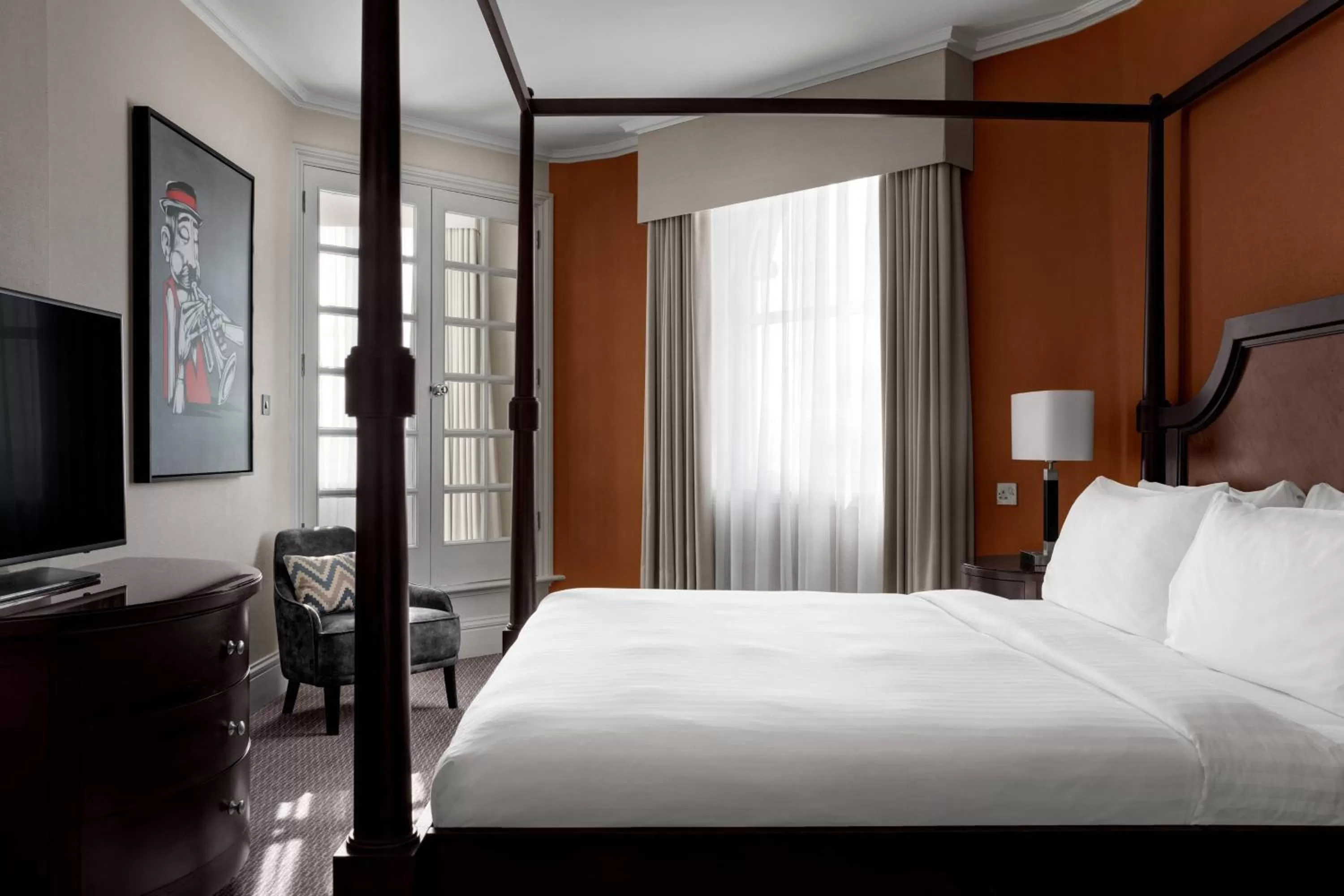 Bedroom, Bed in Bristol Marriott Royal Hotel