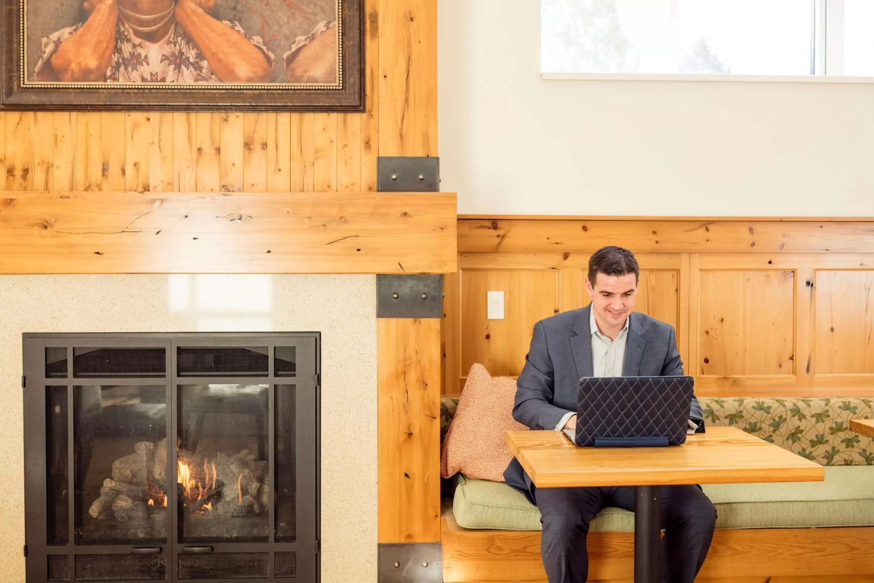 Lobby or reception in Hotel Skyler Syracuse, Tapestry Collection by Hilton Lobby or reception in Hotel Skyler Syracuse, Tapestry Collection by Hilton