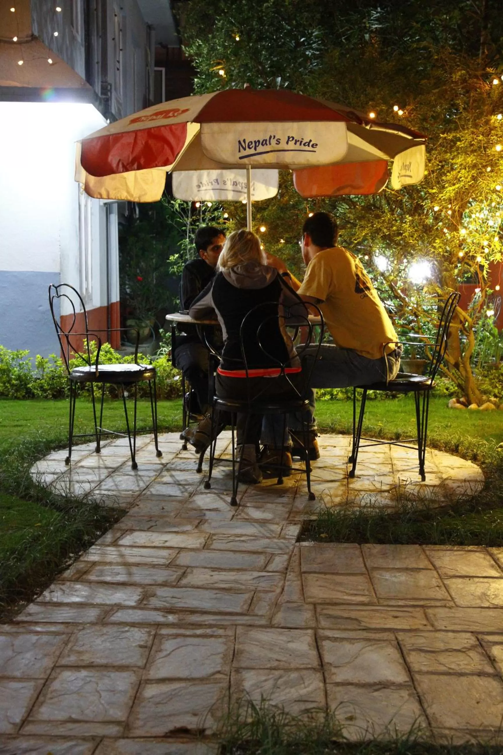 Patio in Hotel Blue Horizon