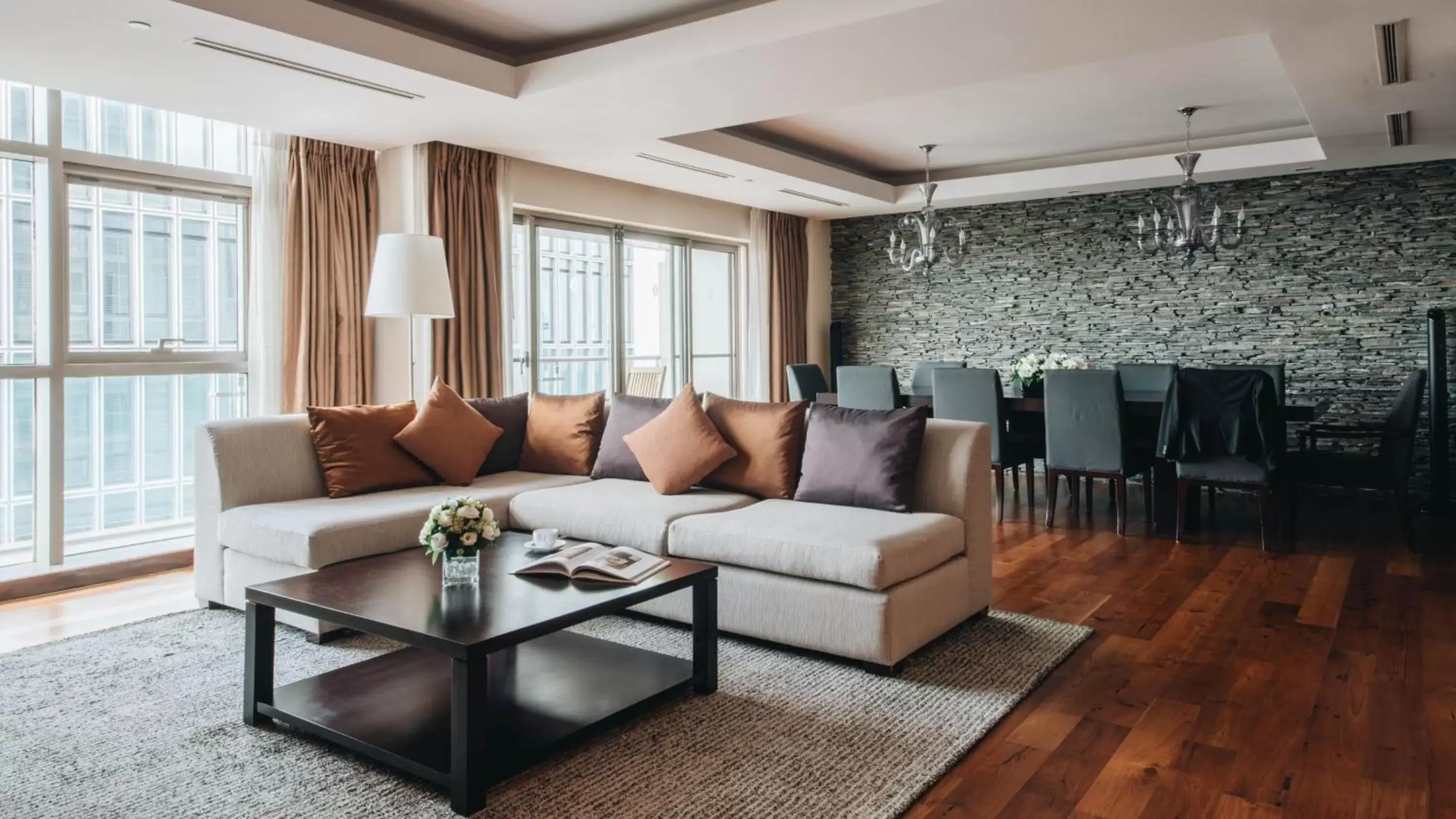 Living room, Seating Area in InterContinental Residences Saigon, an IHG Hotel