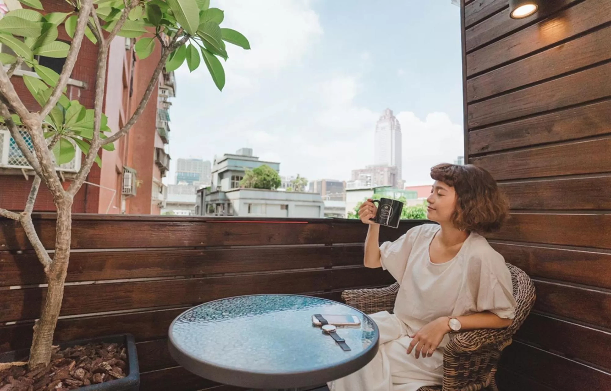 Balcony/Terrace in Royal Rose Hotel Taipei Station