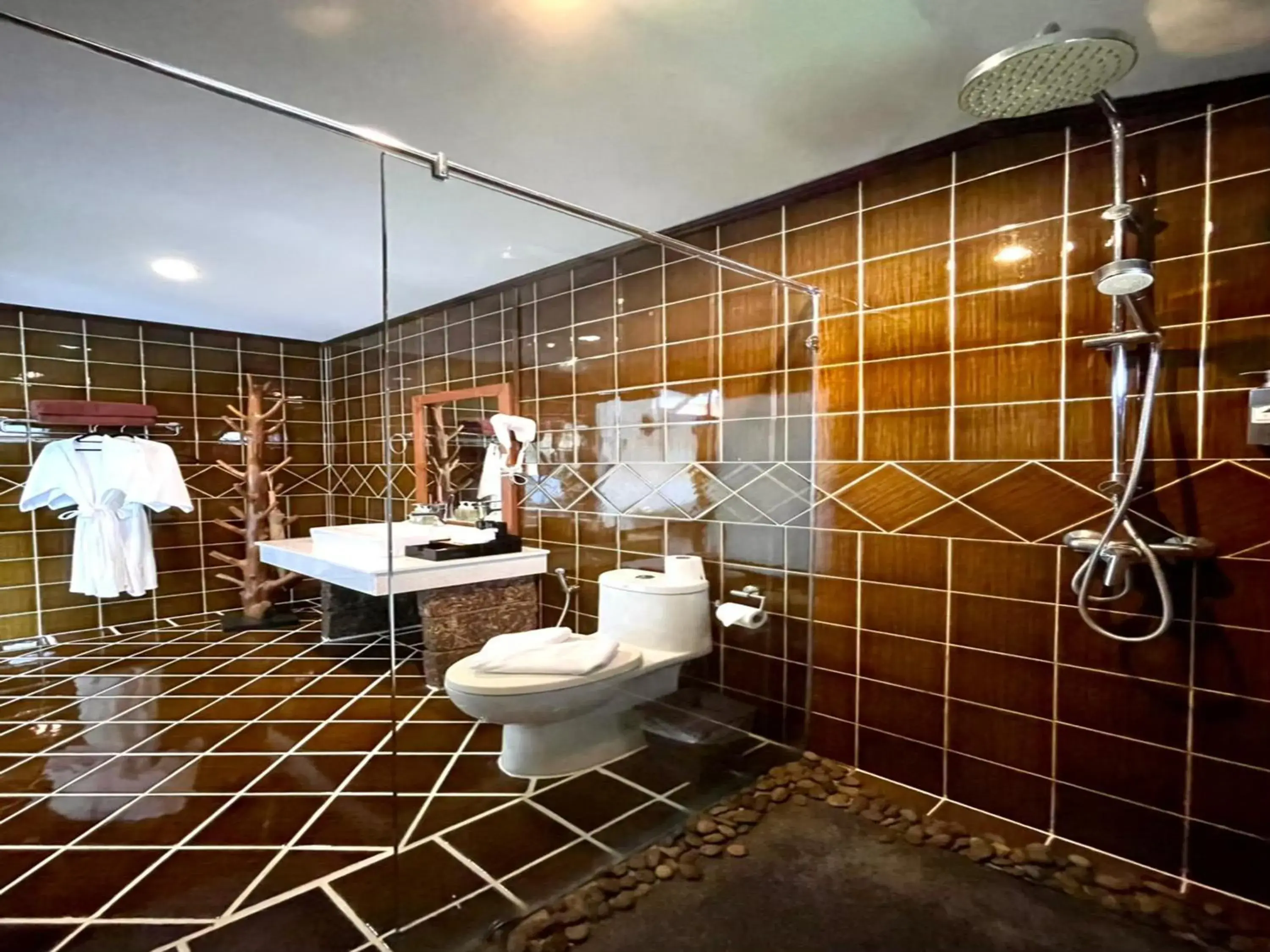 Bathroom in Na Mantra Resort