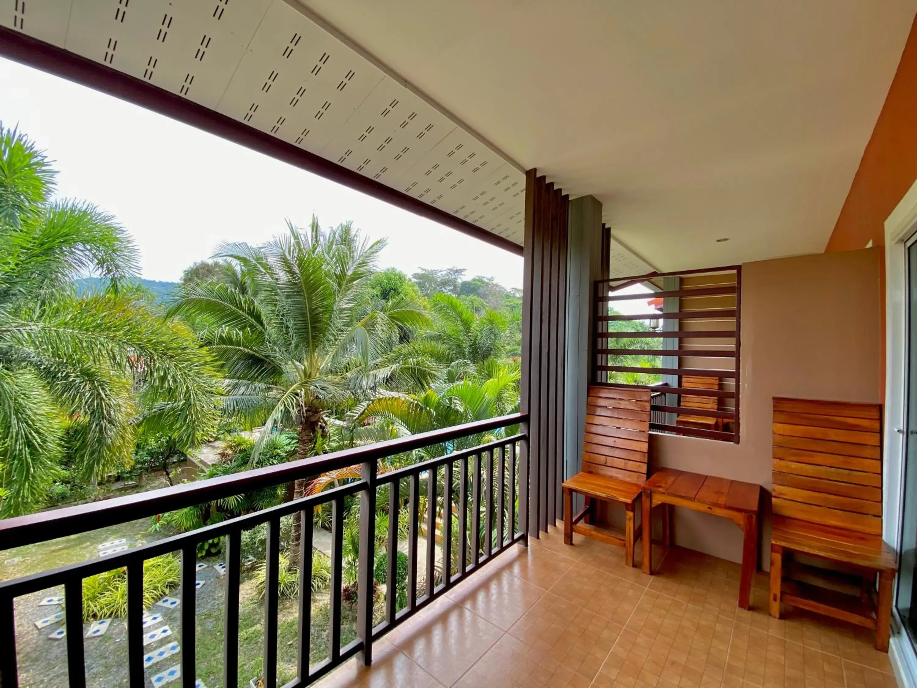 Balcony/Terrace in Hatzanda Lanta Resort - SHA Extra Plus