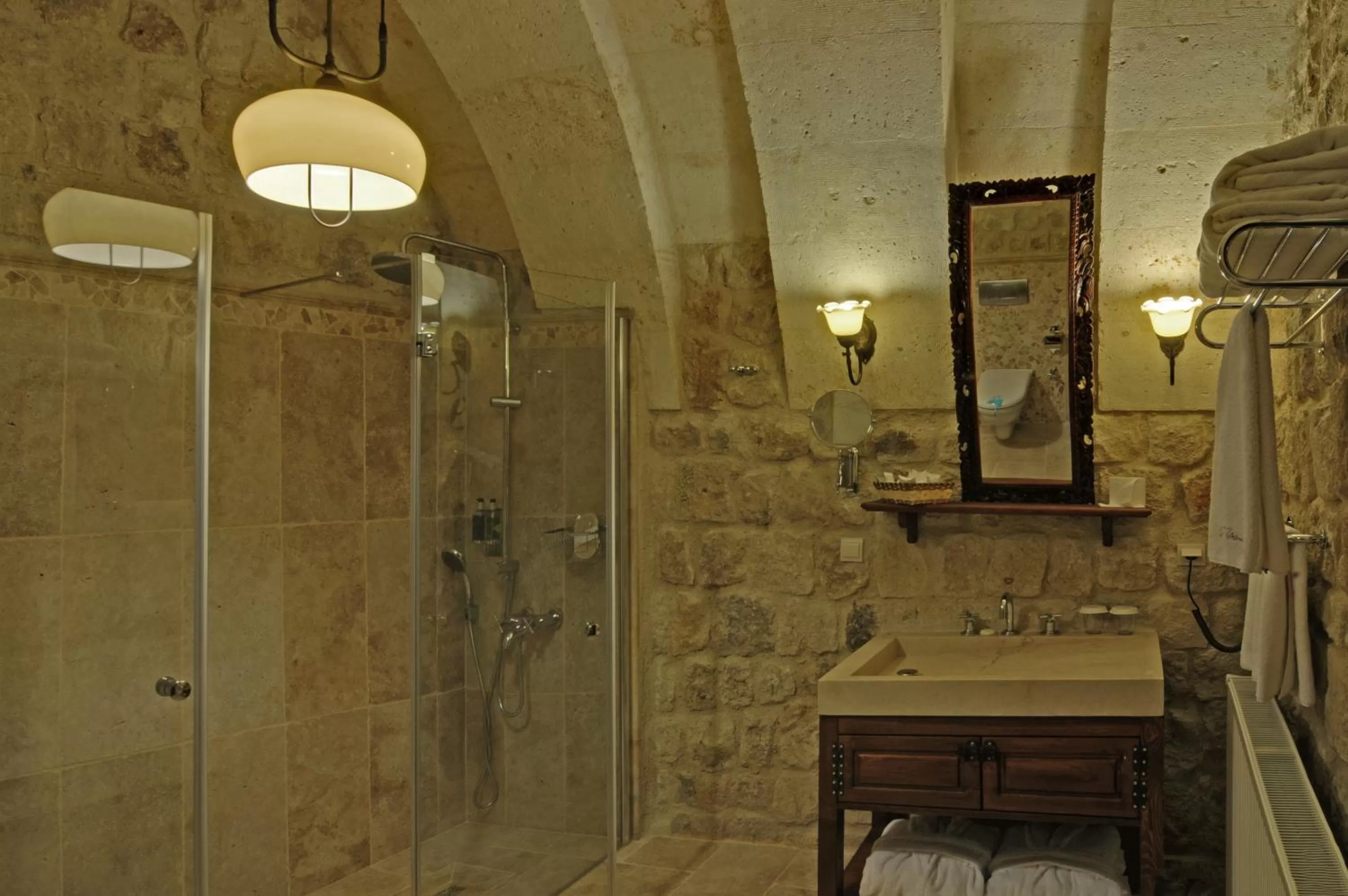 Bathroom in Dere Suites Cappadocia
