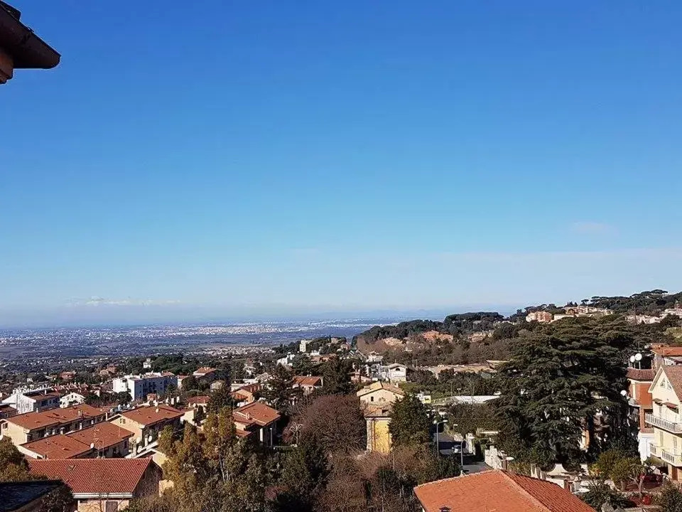 City view, Bird's-eye View in Villa Altieri