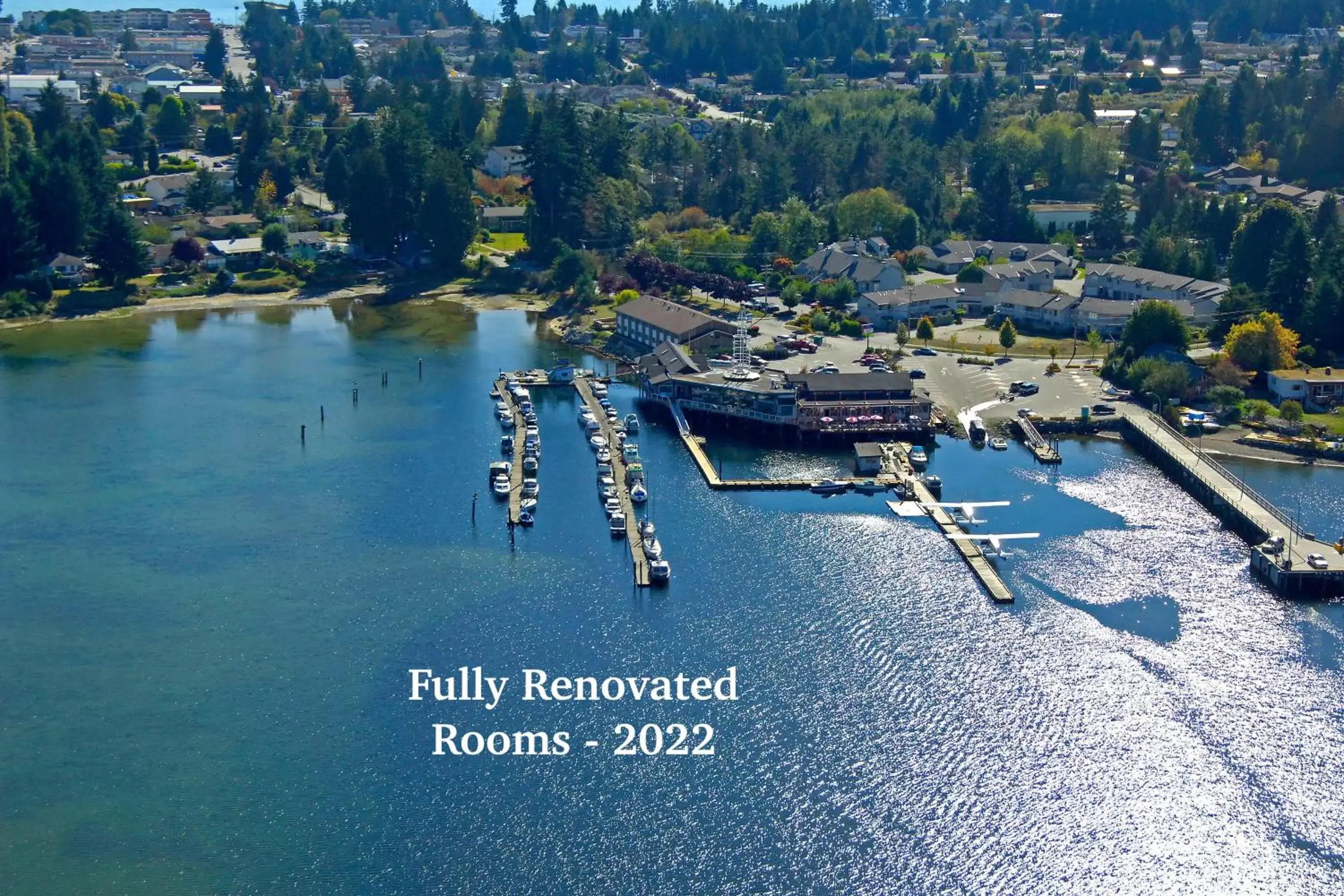 Bird's eye view, Bird's-eye View in The Spot at Porpoise Bay