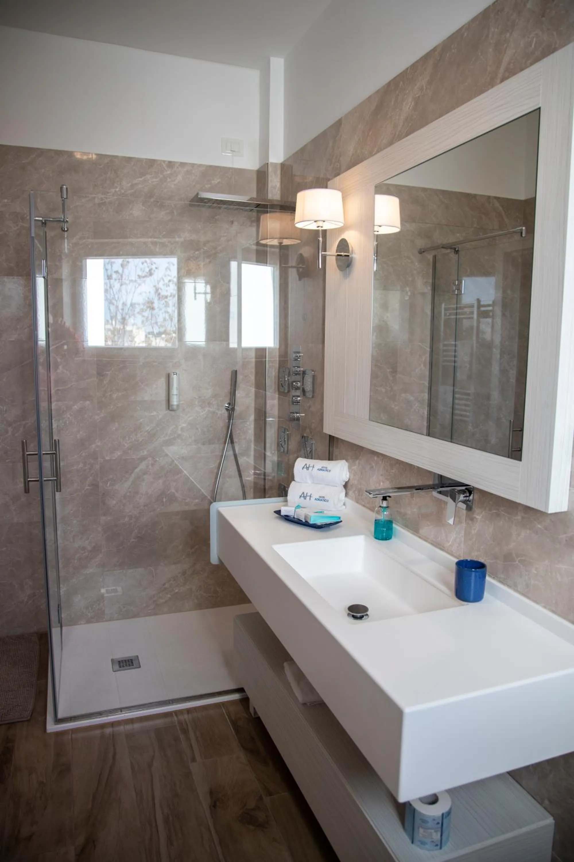 Bathroom in Hotel Adriatico