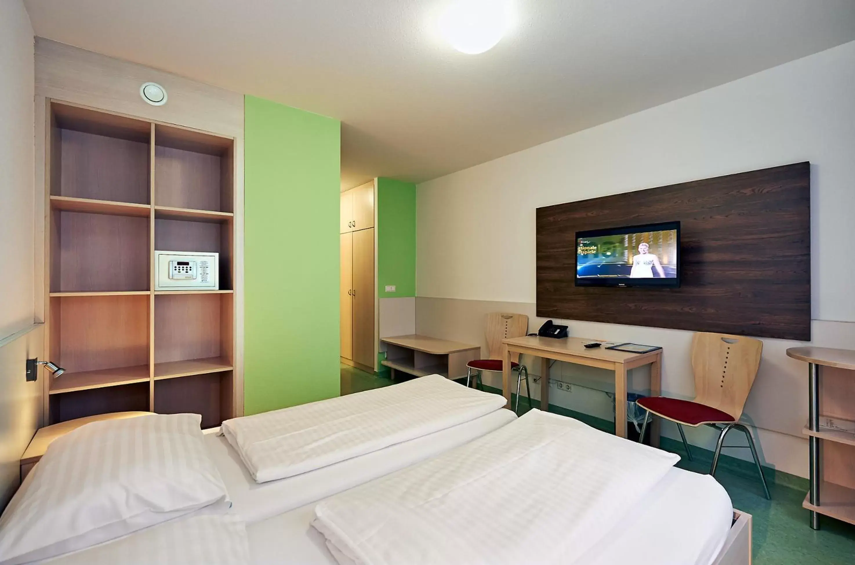 Photo of the whole room, Bed in Hotel Kolping Wien Zentral