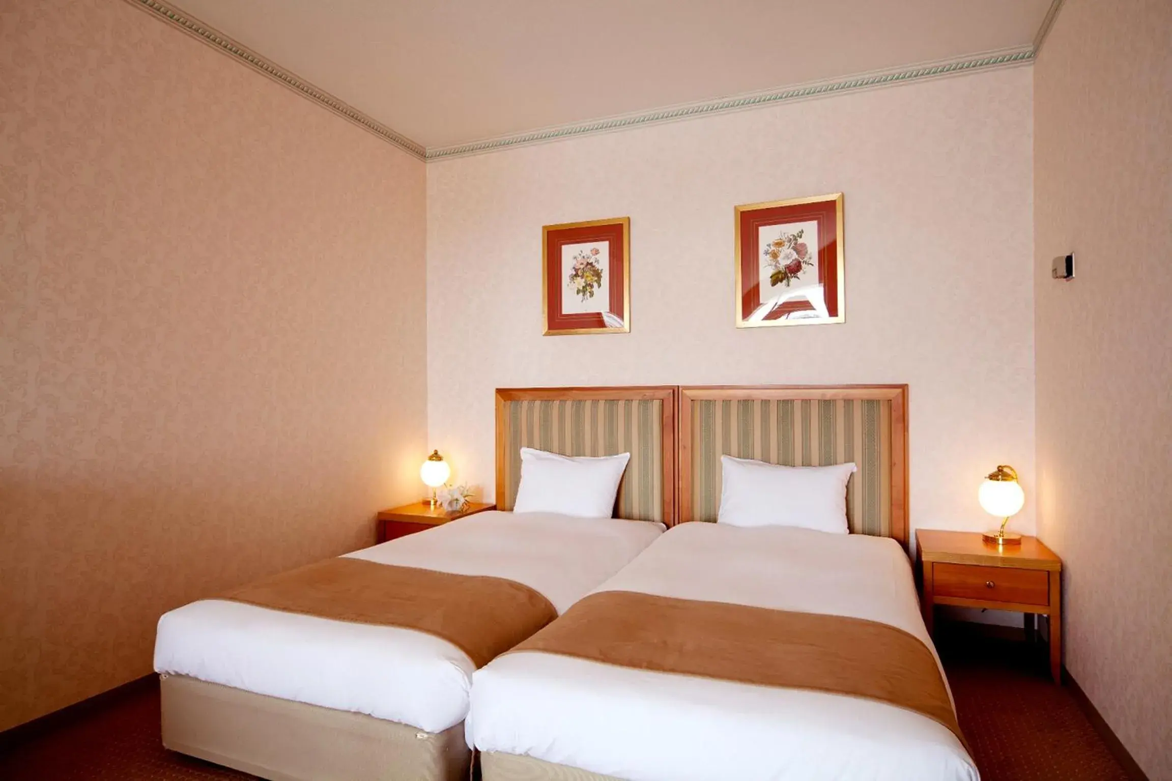 Bed in Wakayama Marina City Hotel Bed in Wakayama Marina City Hotel