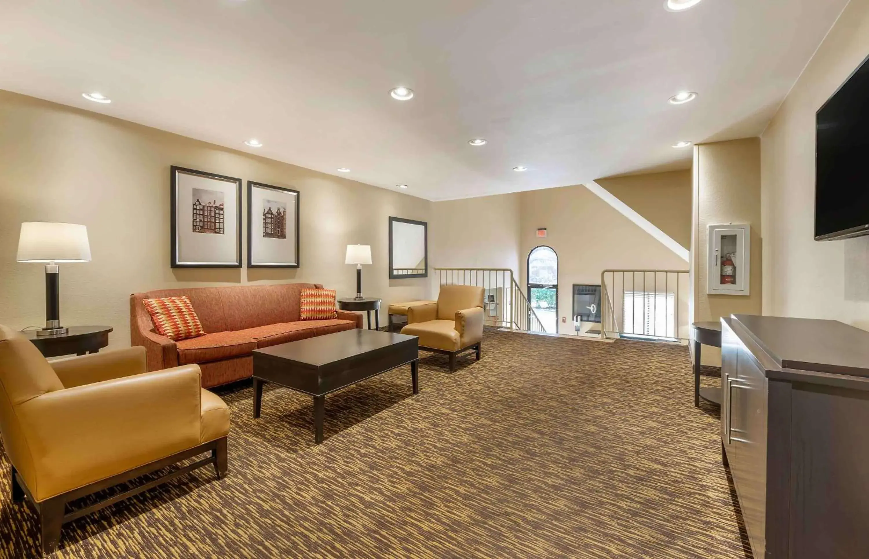 Lobby or reception, Seating Area in Extended Stay America Suites - Indianapolis - Northwest - College Park