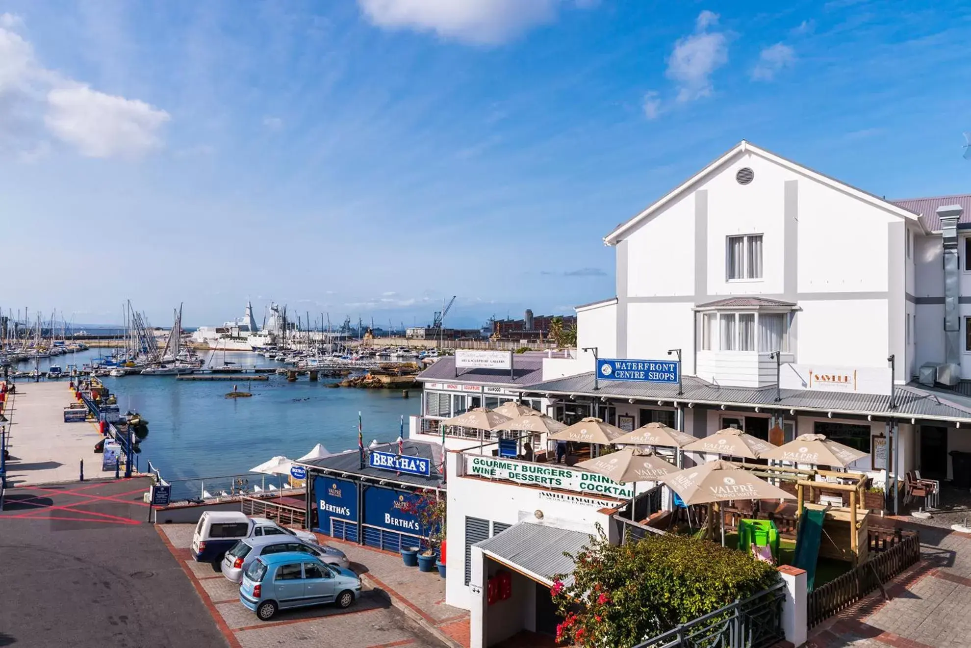 Property building in Simon's Town Quayside Hotel