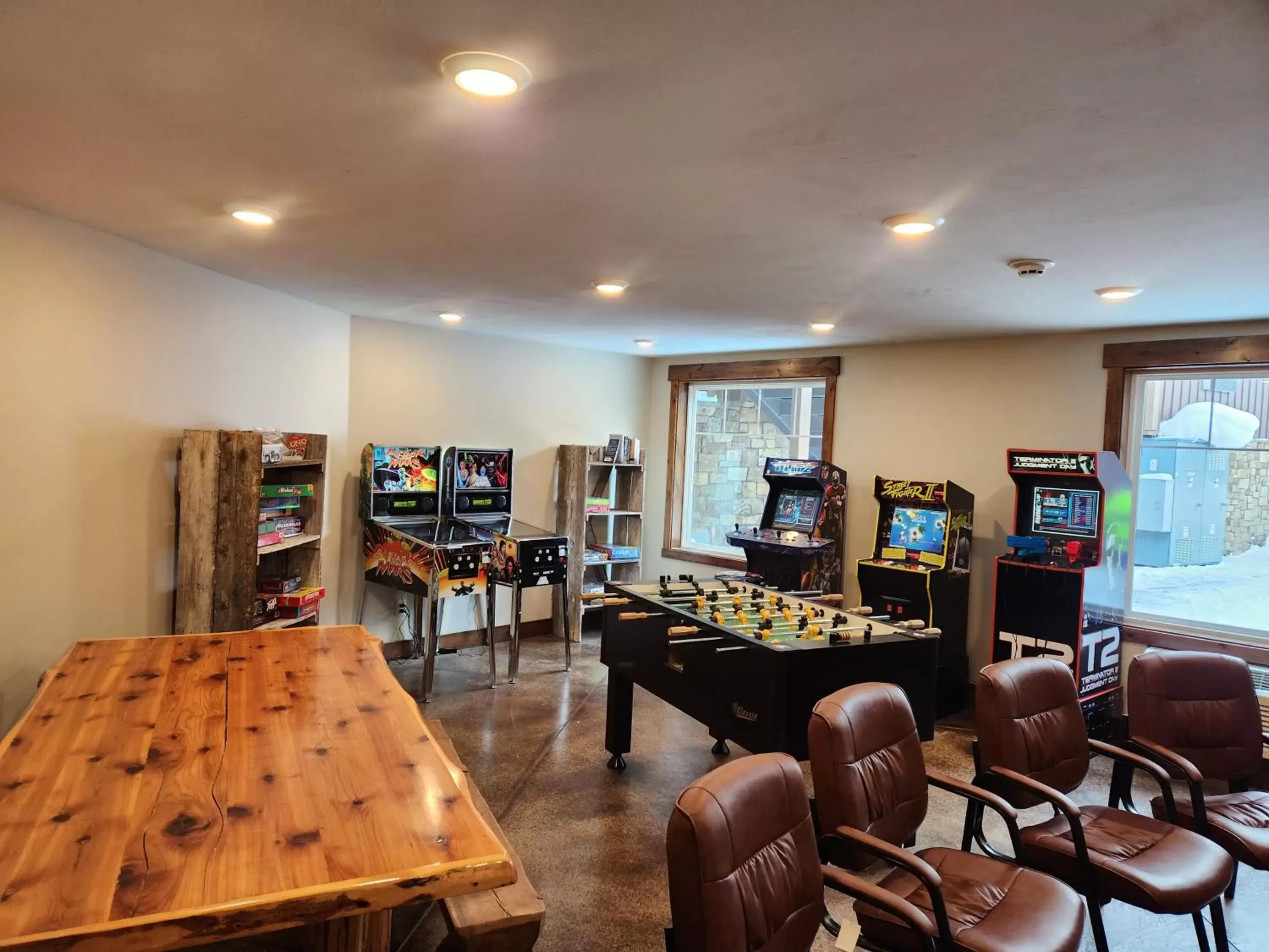 Game Room in Sawtelle Mountain Resort