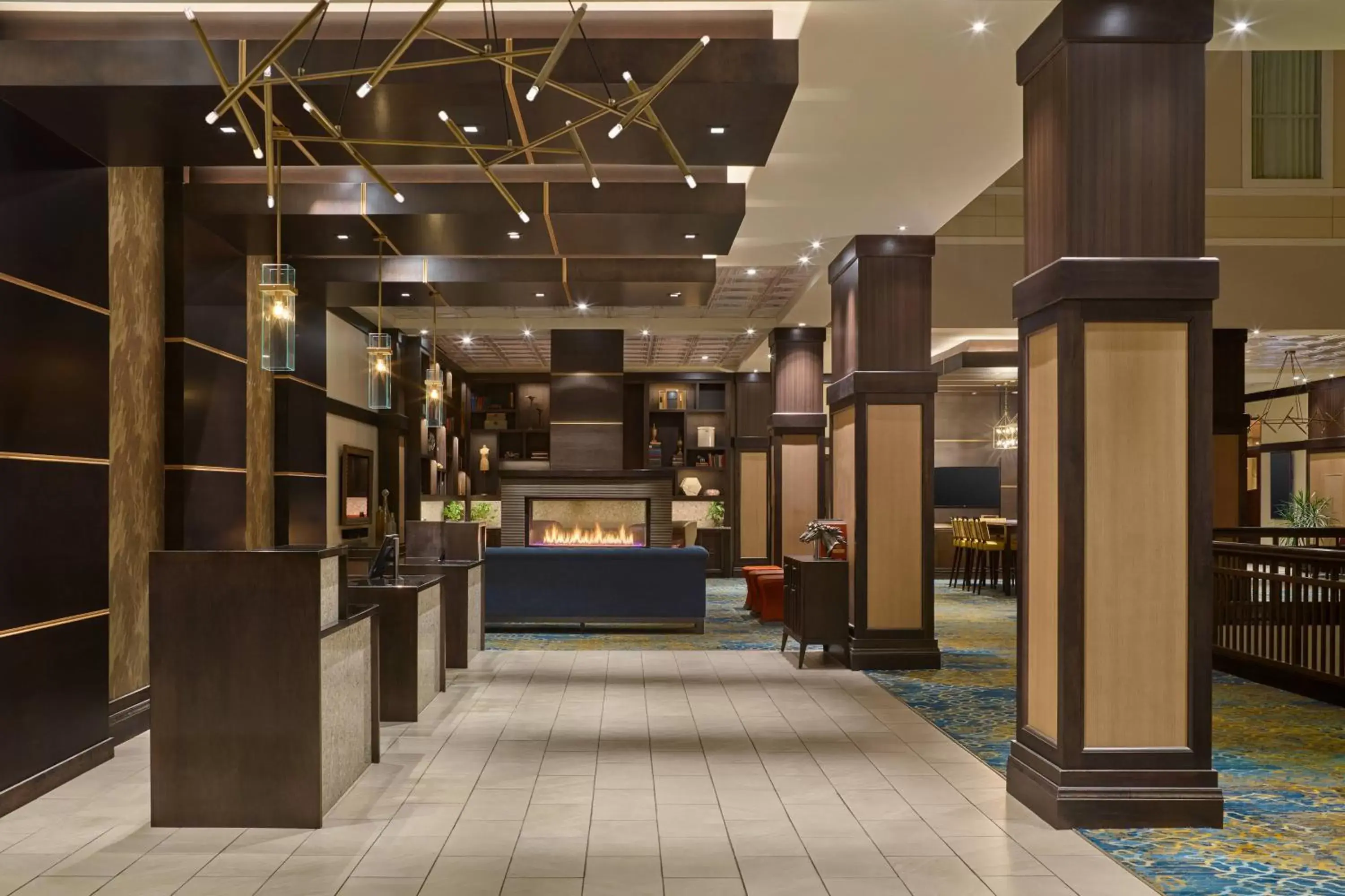Lobby or reception in Courtyard by Marriott Denver Downtown