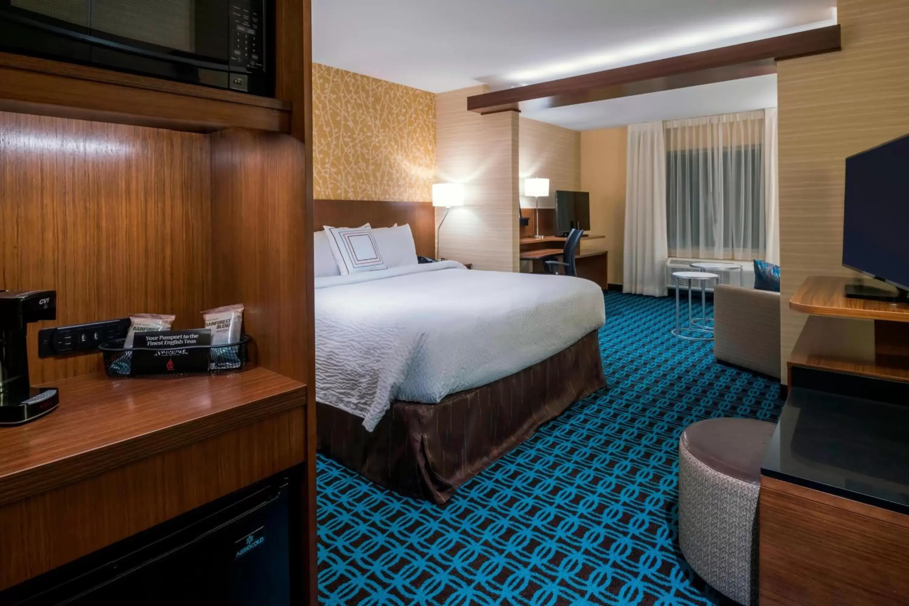 Bedroom, Bed in Fairfield Inn & Suites by Marriott Boston Marlborough/Apex Center