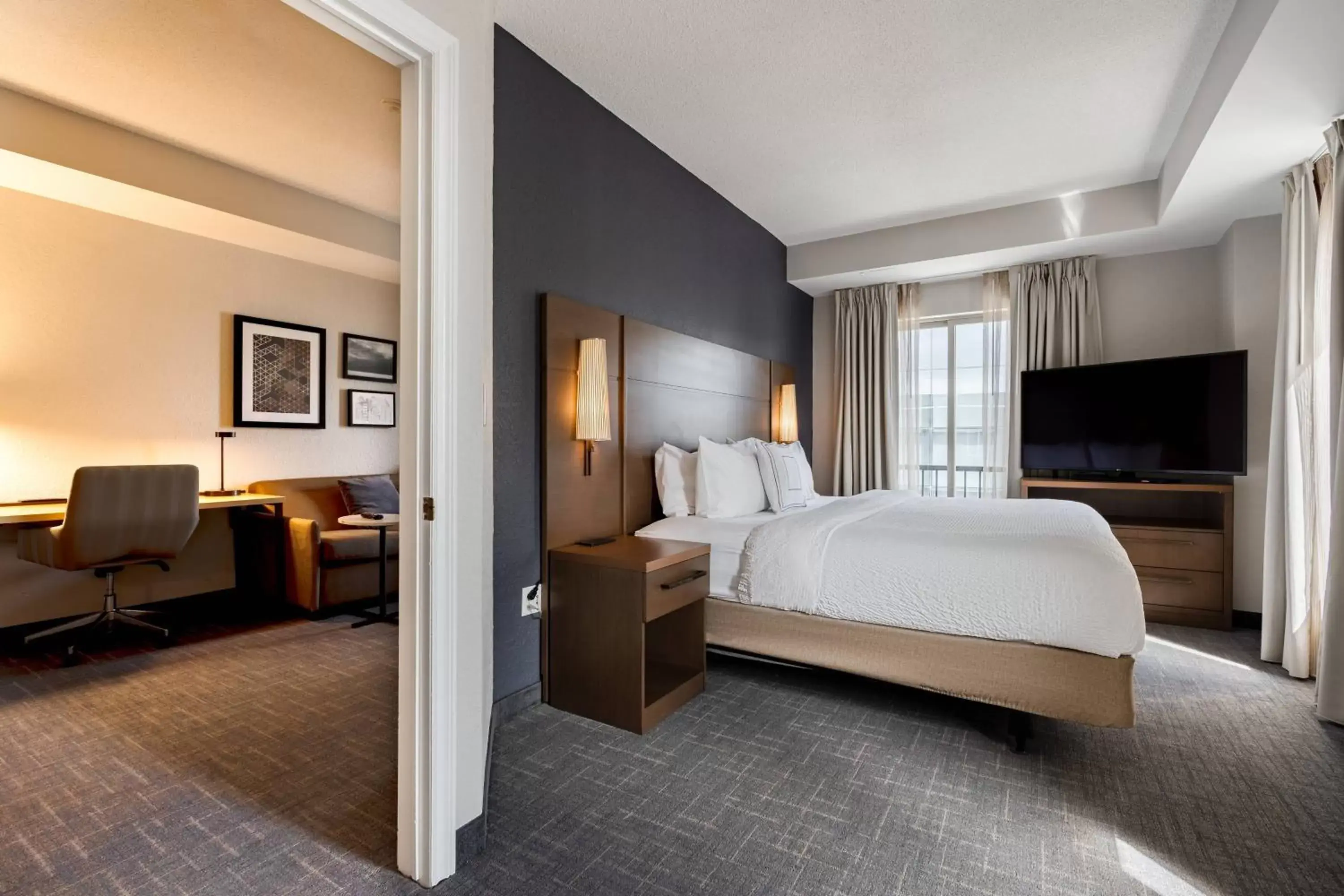 Bedroom, Bed in Residence Inn by Marriott Halifax Downtown