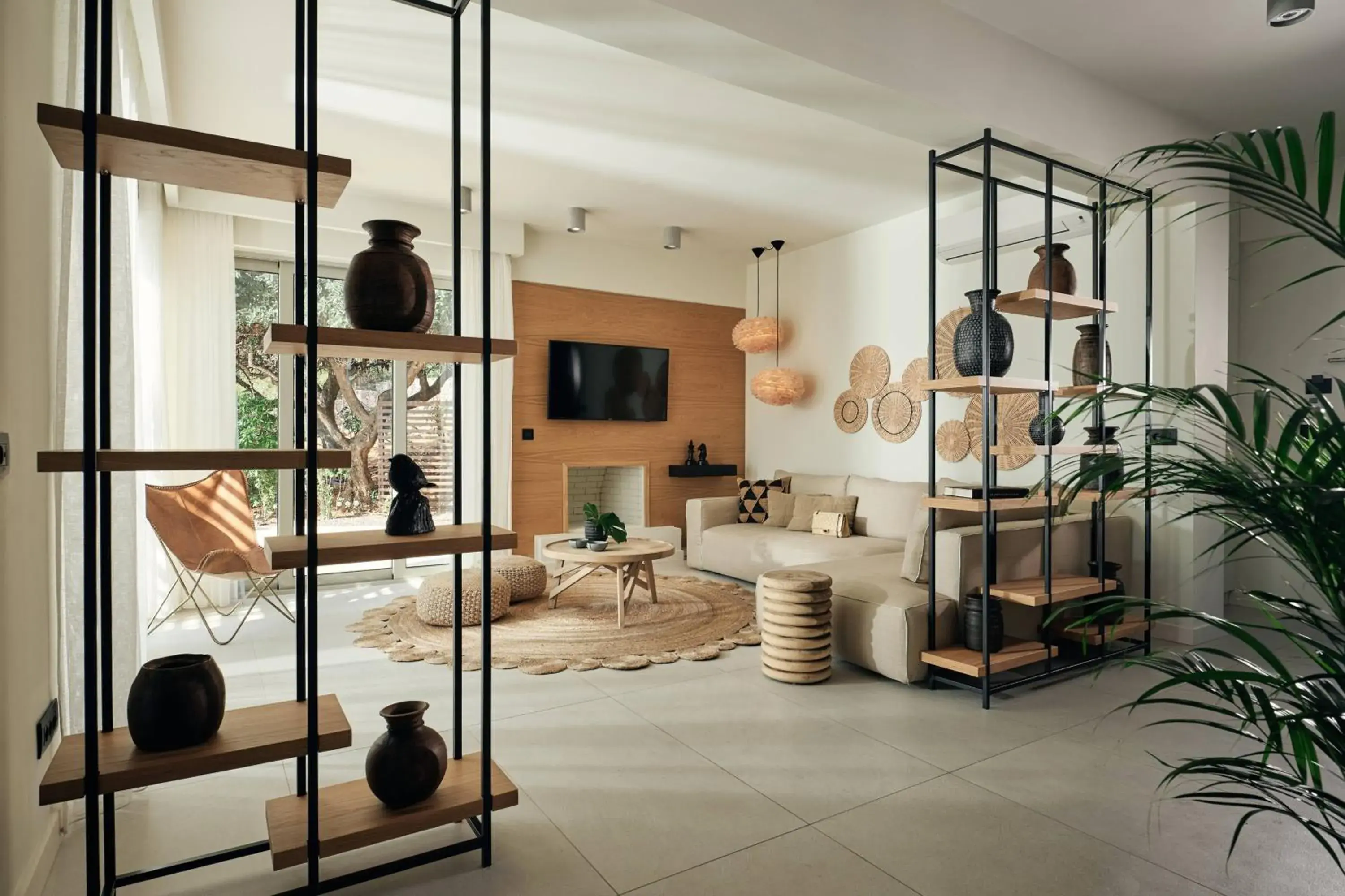 Living room in Domes of Elounda, Autograph Collection