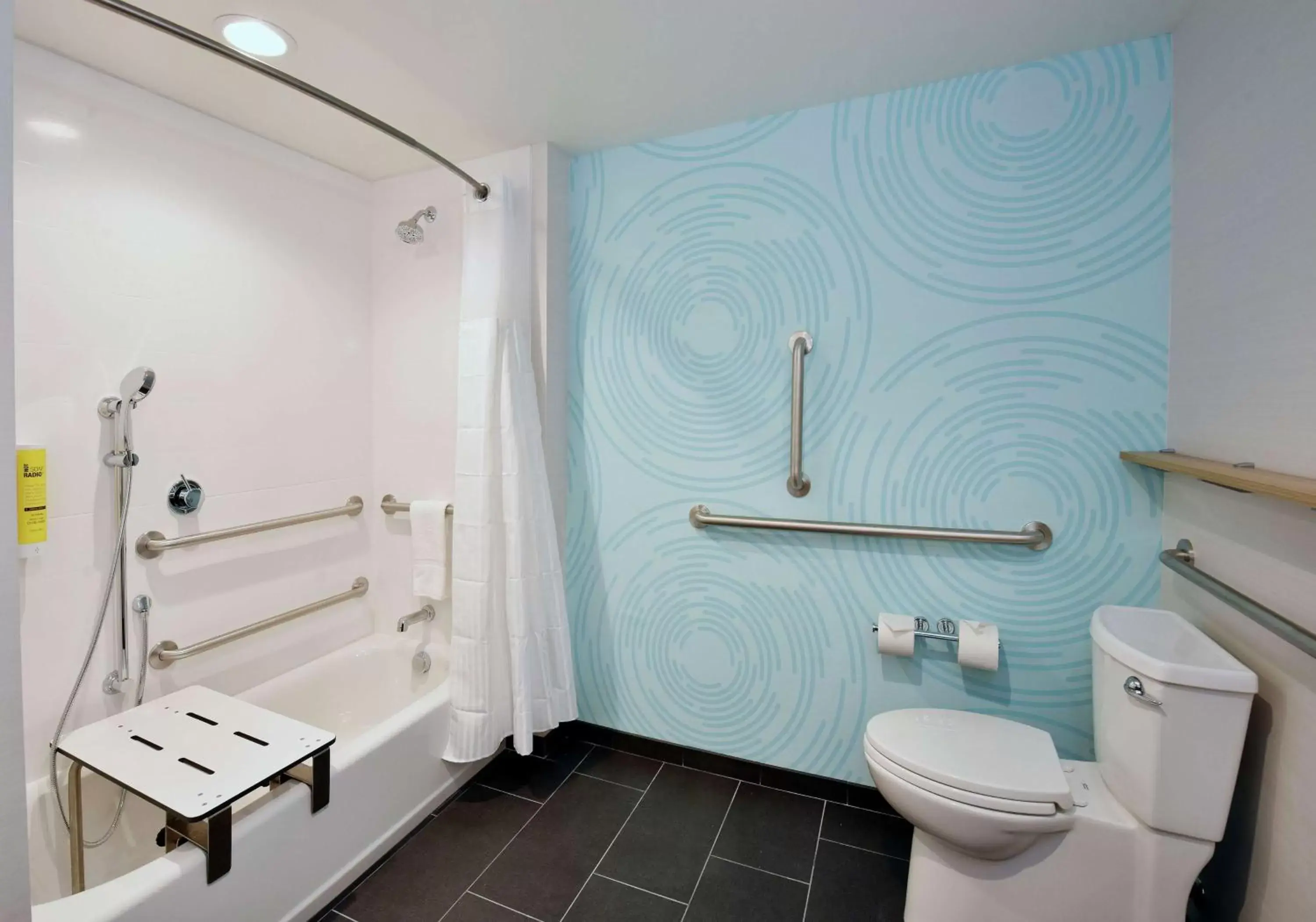 Bathroom in Tru By Hilton Lawrence Bathroom in Tru By Hilton Lawrence