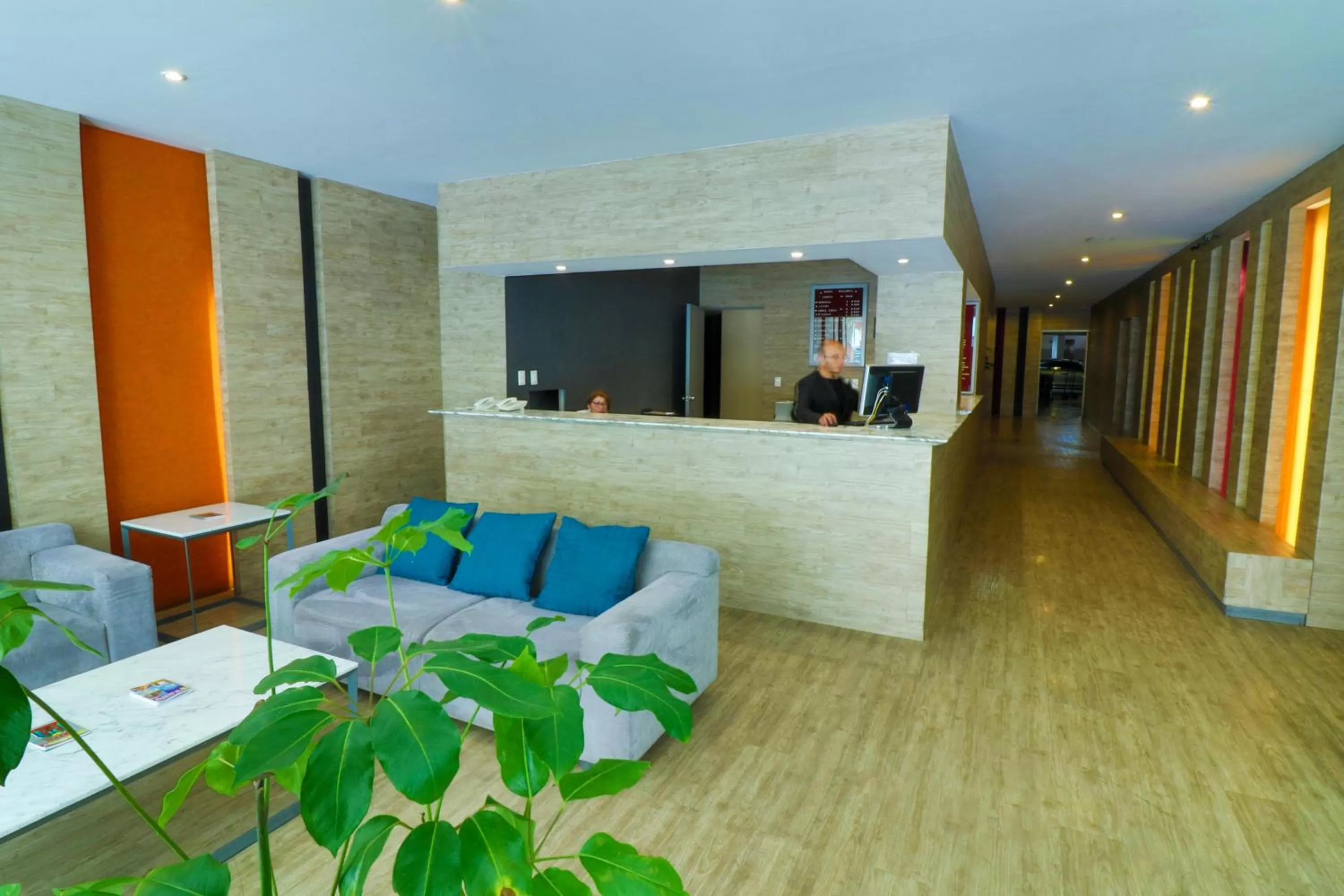 Lobby or reception in Hotel Mallorca