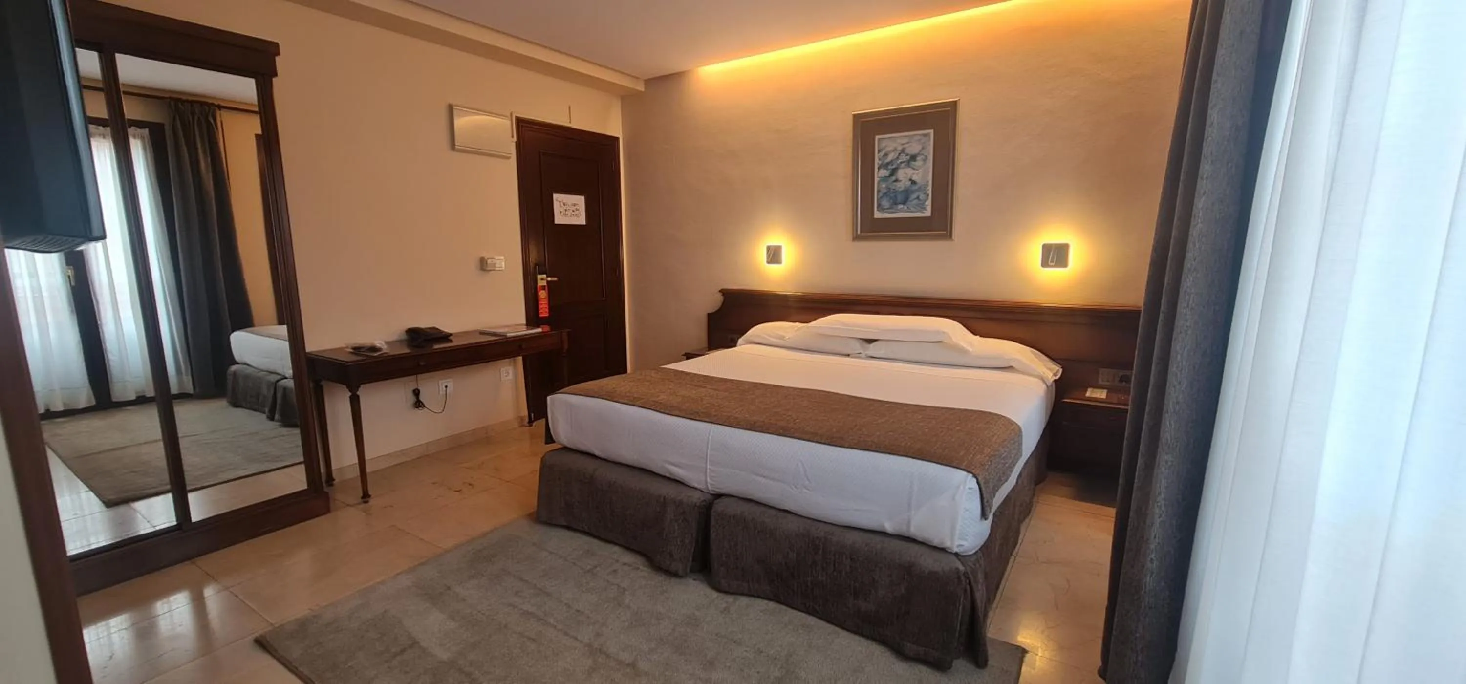 Bed in Gran Hotel Paraiso