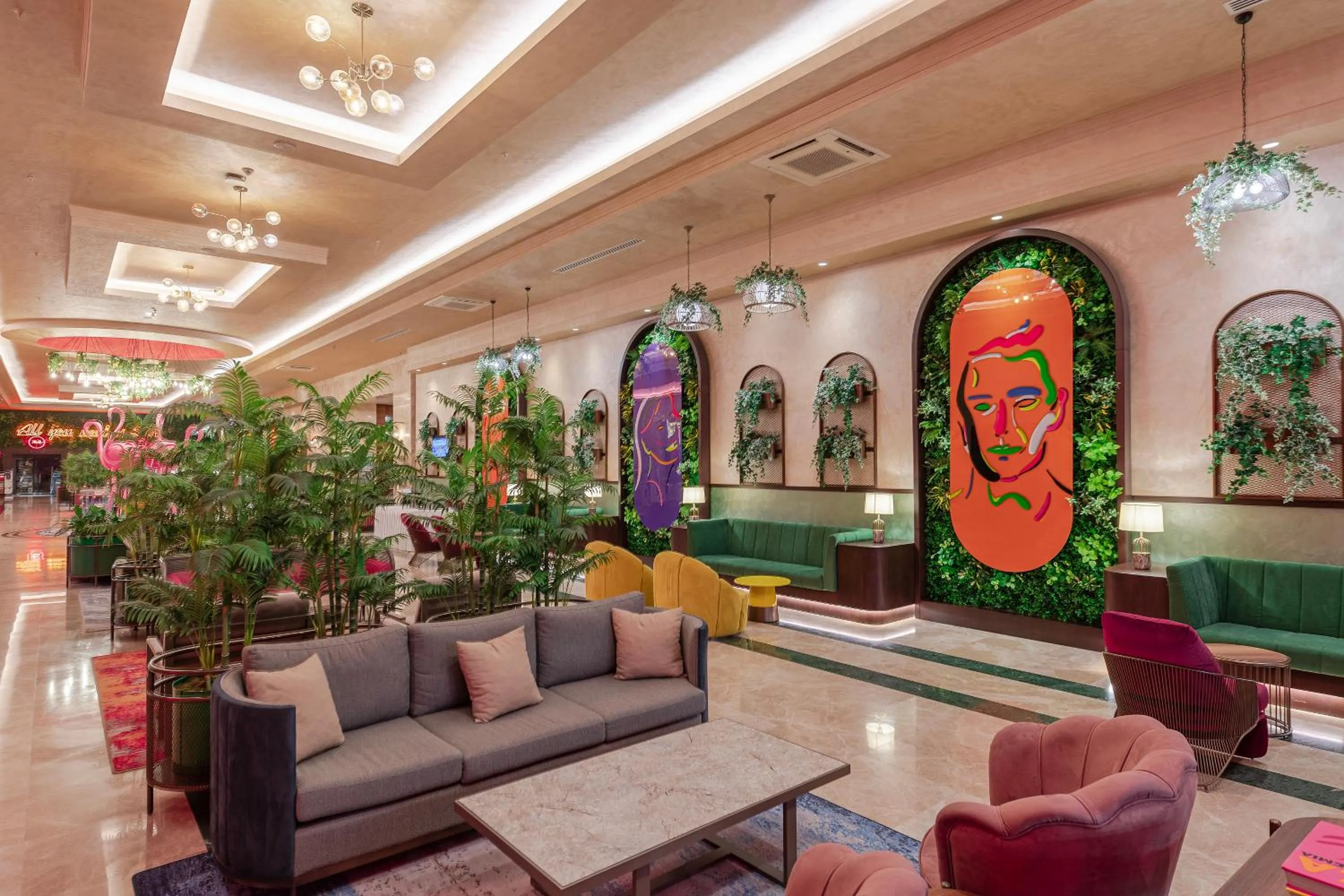 Lobby or reception in Megasaray Westbeach Antalya