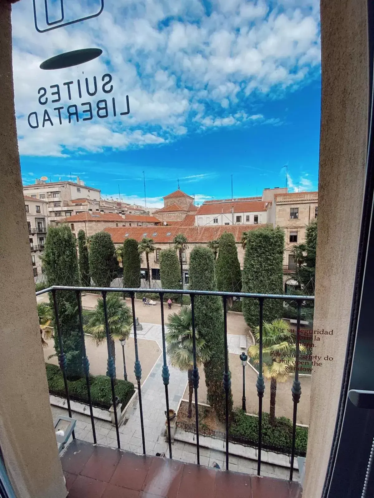 Balcony/Terrace in Salamanca Suites Libertad