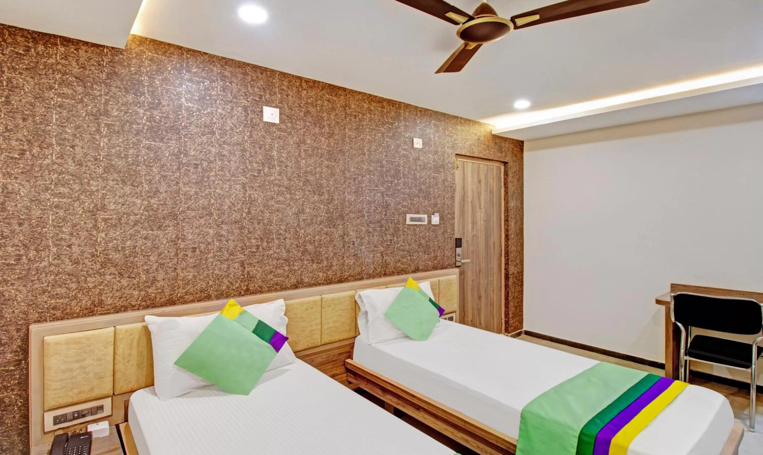 Bed in Treebo Usha Vasavi Alipiri Road, 2 Km From Tirupati Central Bus Station