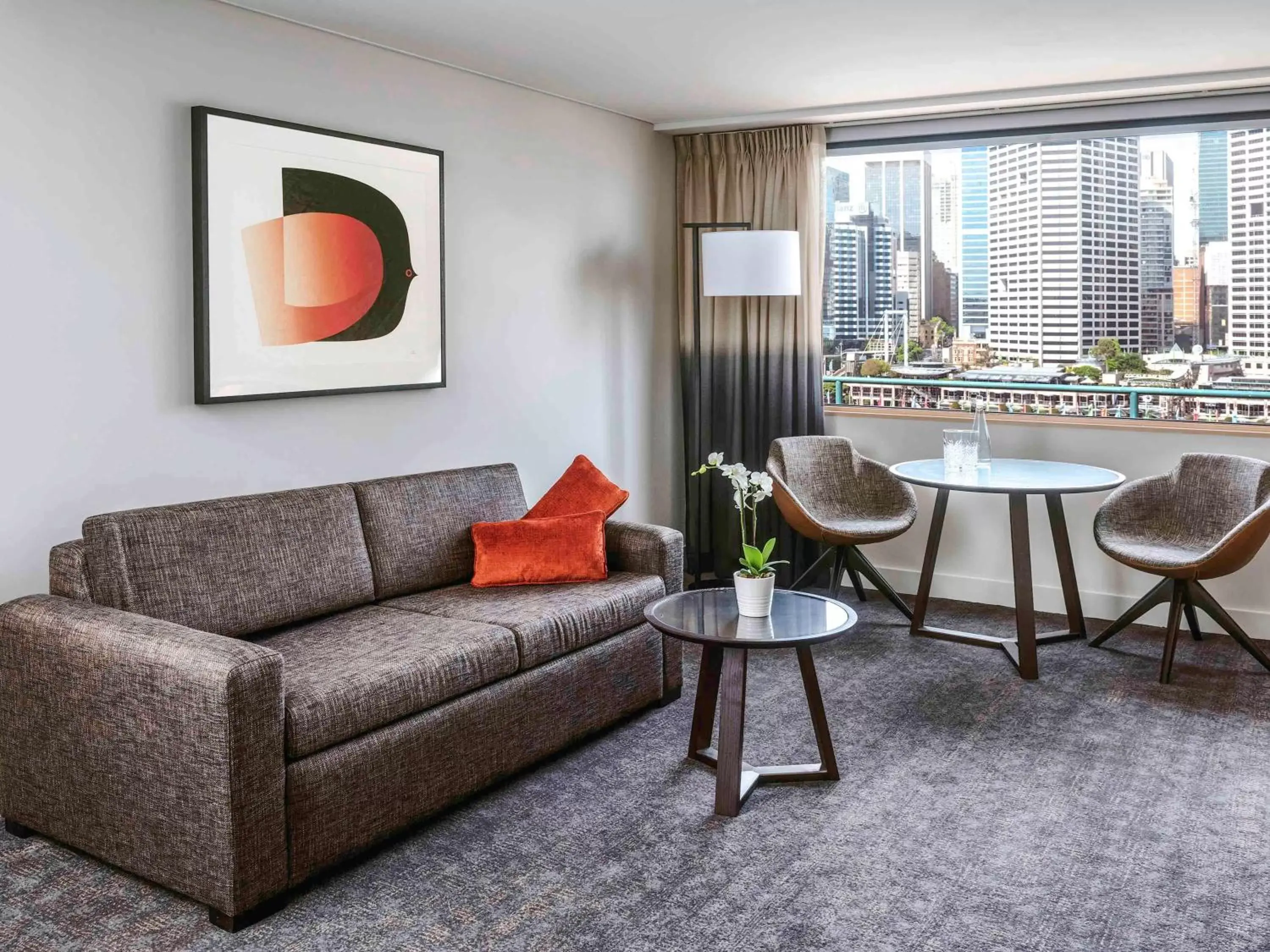 Bedroom, Seating Area in Novotel Sydney Darling Harbour