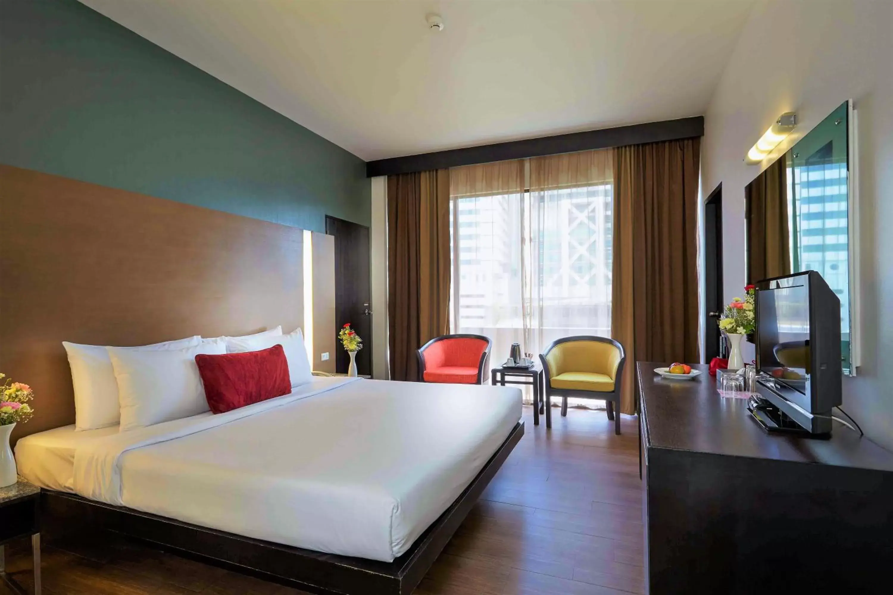 Bed in Ambassador Hotel Bangkok - SHA Extra Plus