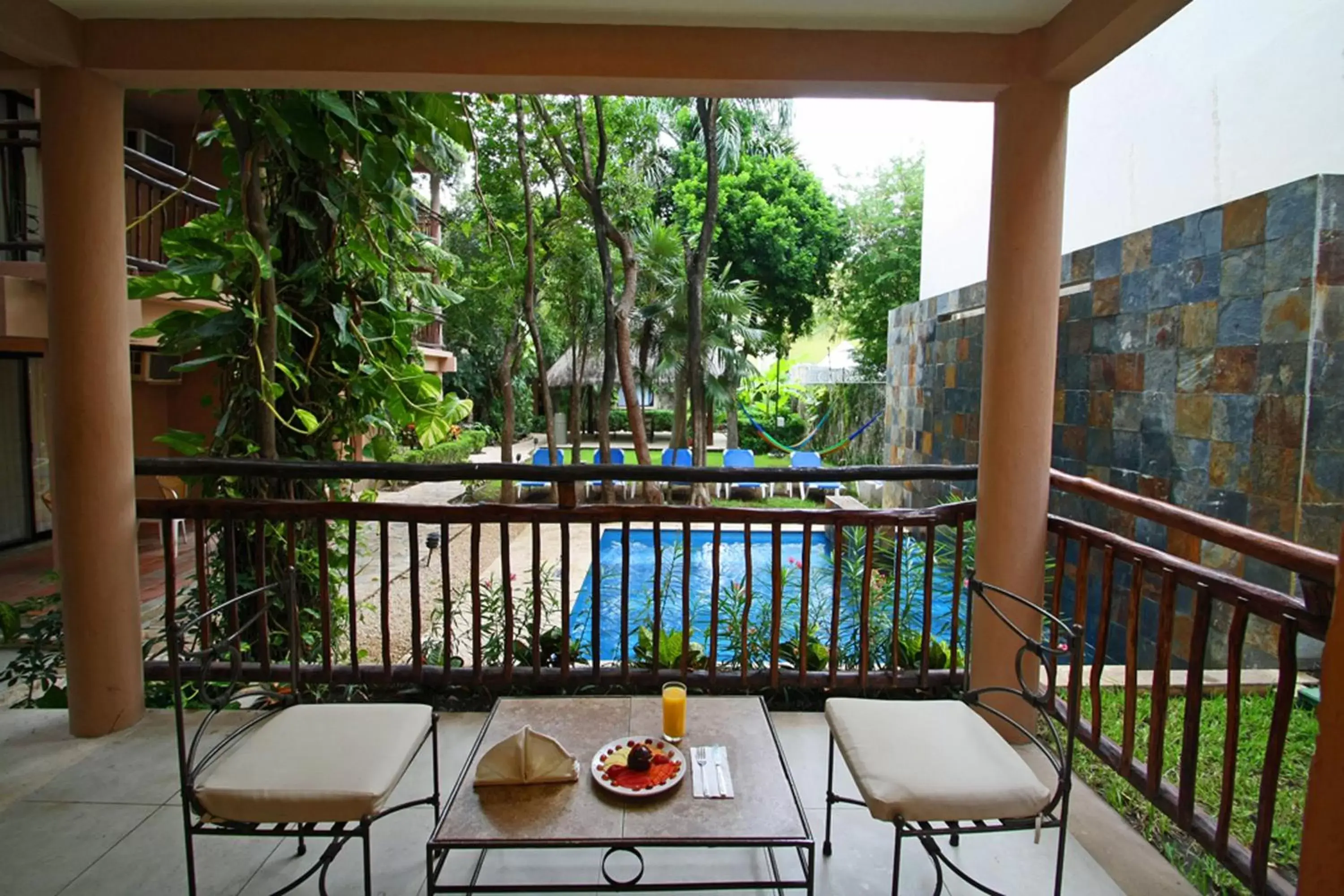 Balcony/Terrace in Tukan Hotel Playa del Carmen