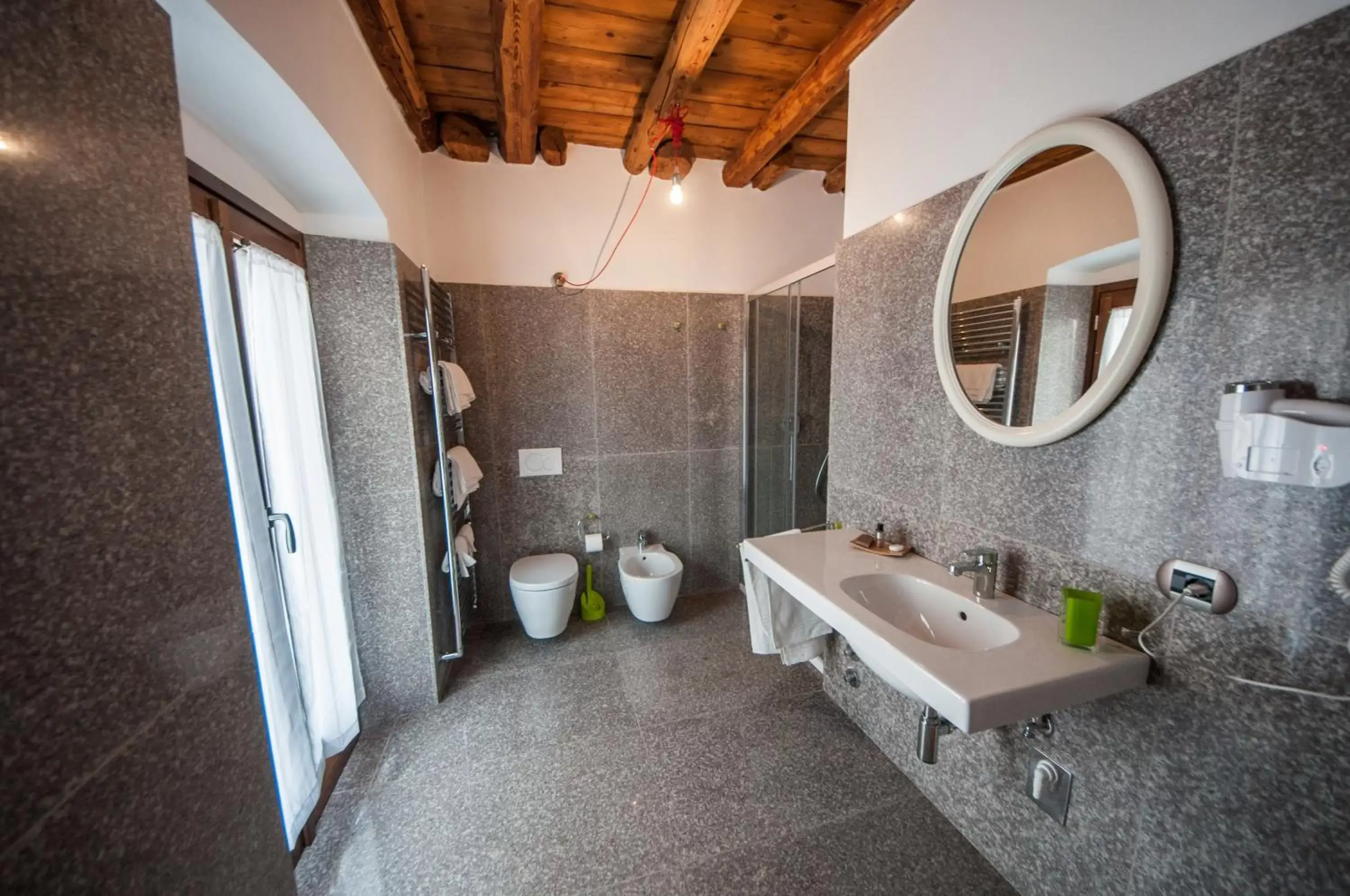 Shower, Bathroom in B&B Santa Lucia