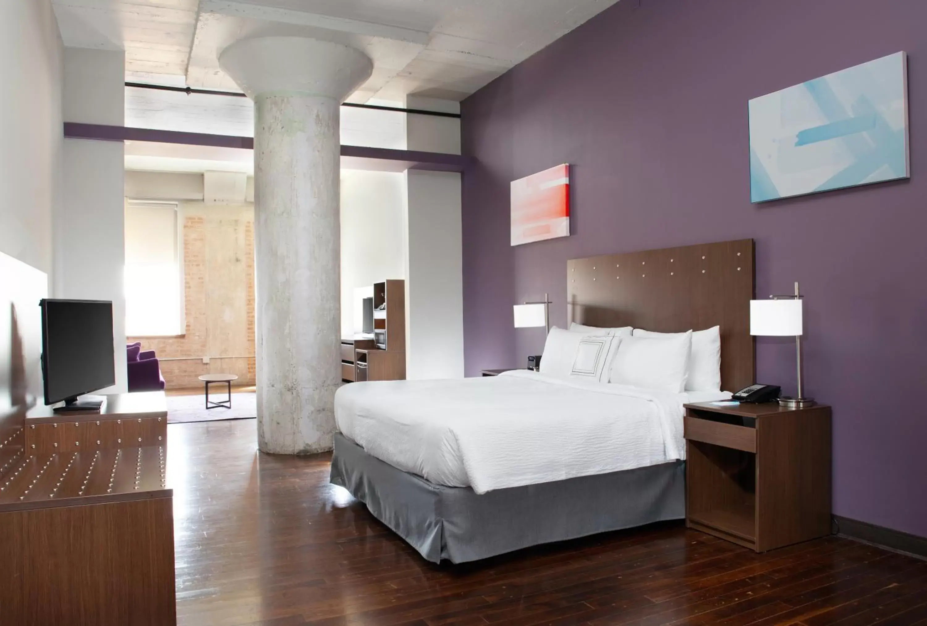 Bedroom, Bed in Fairfield Inn & Suites by Marriott Dallas Downtown