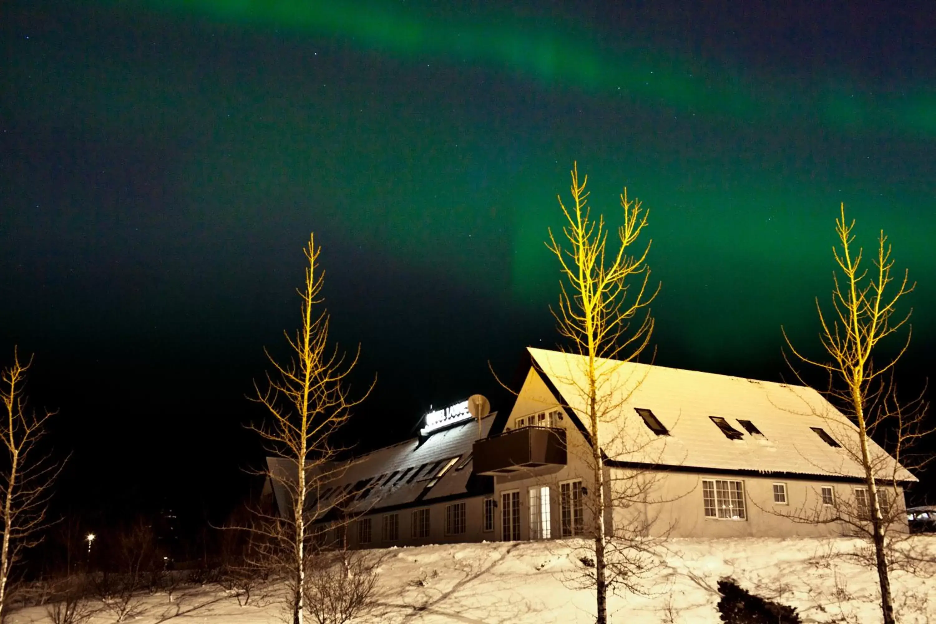 Property building in Hotel Laxnes Property building in Hotel Laxnes