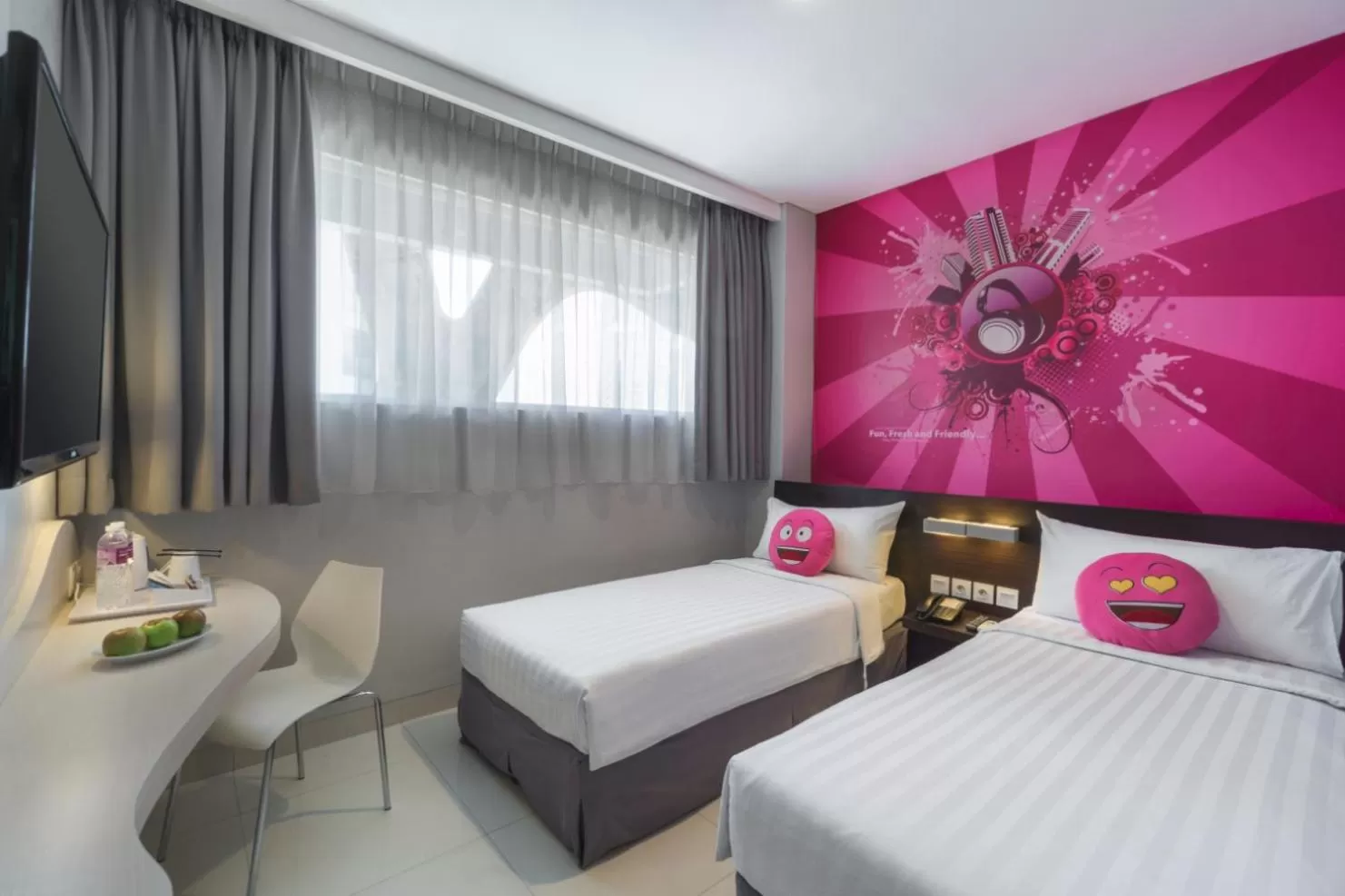 Bedroom, Bed in favehotel Gatot Subroto Jakarta