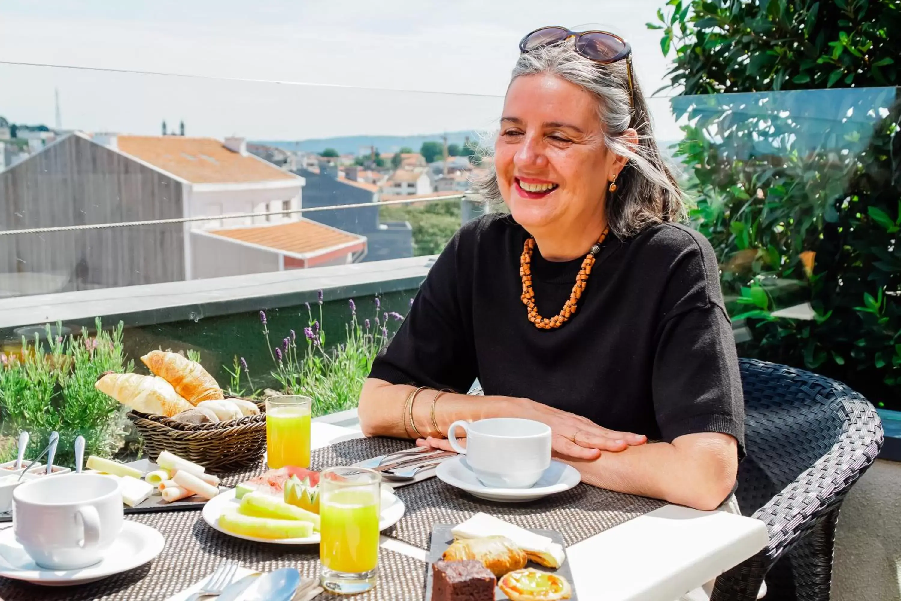 Balcony/Terrace in Hotel Premium Porto Downtown