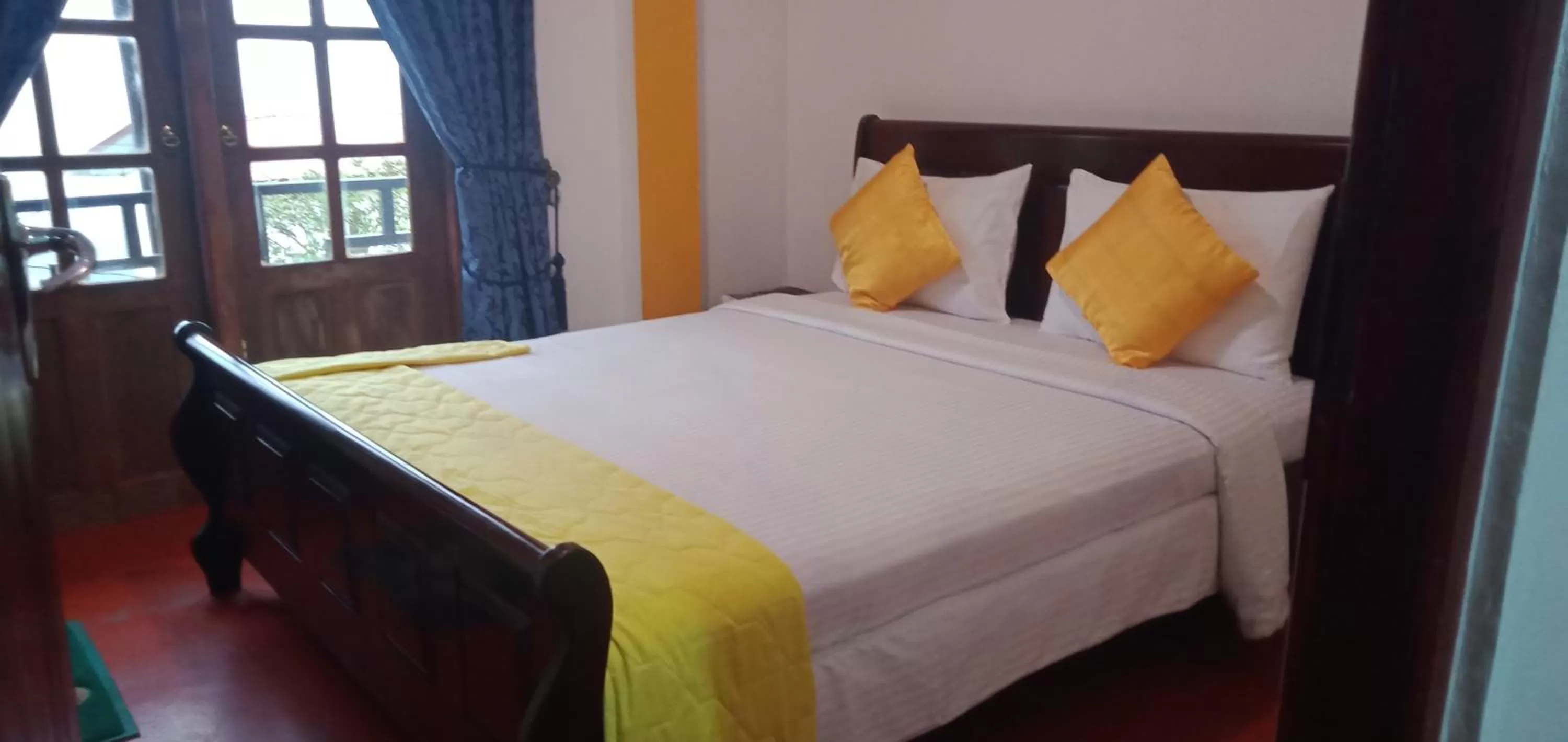 Bed in The Train View