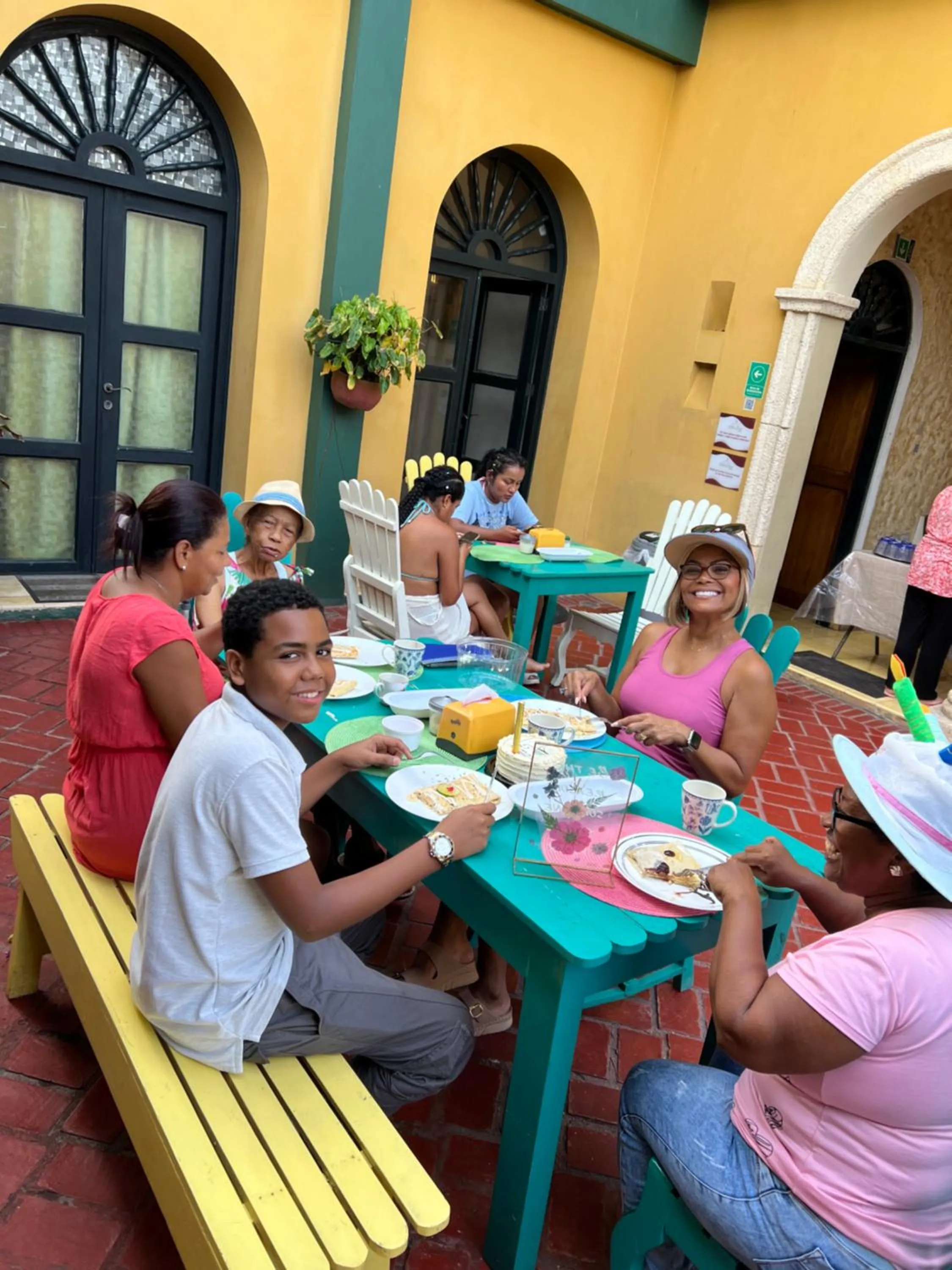 People in Hotel Boutique Castillo Ines Maria