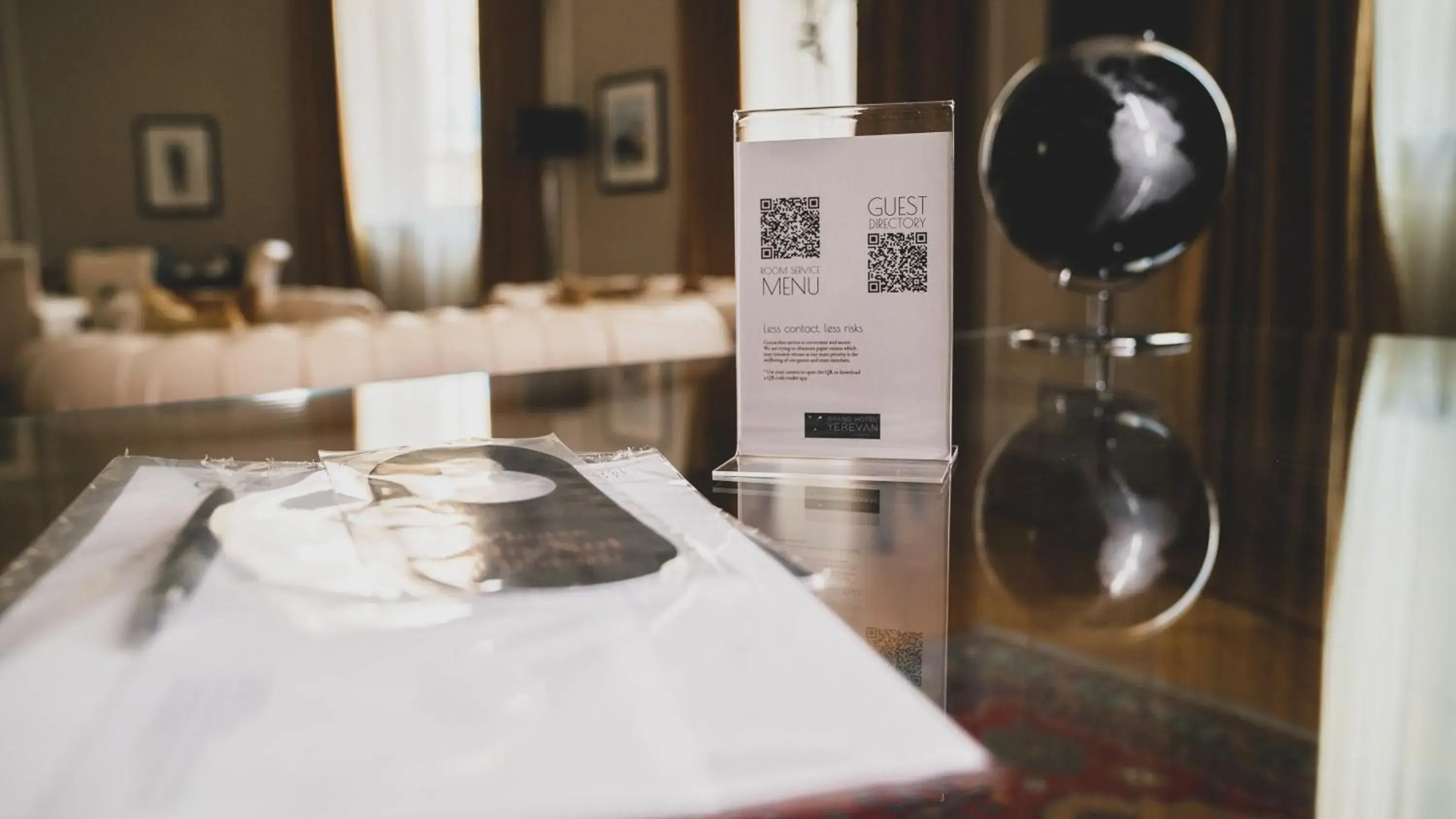 Living room in Grand Hotel Yerevan - Small Luxury Hotels of the World Living room in Grand Hotel Yerevan - Small Luxury Hotels of the World