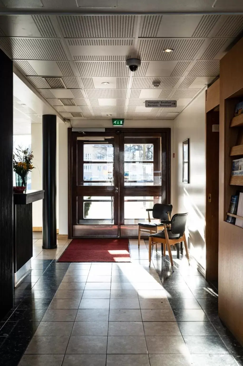 Lobby or reception in Hotel Raumanlinna