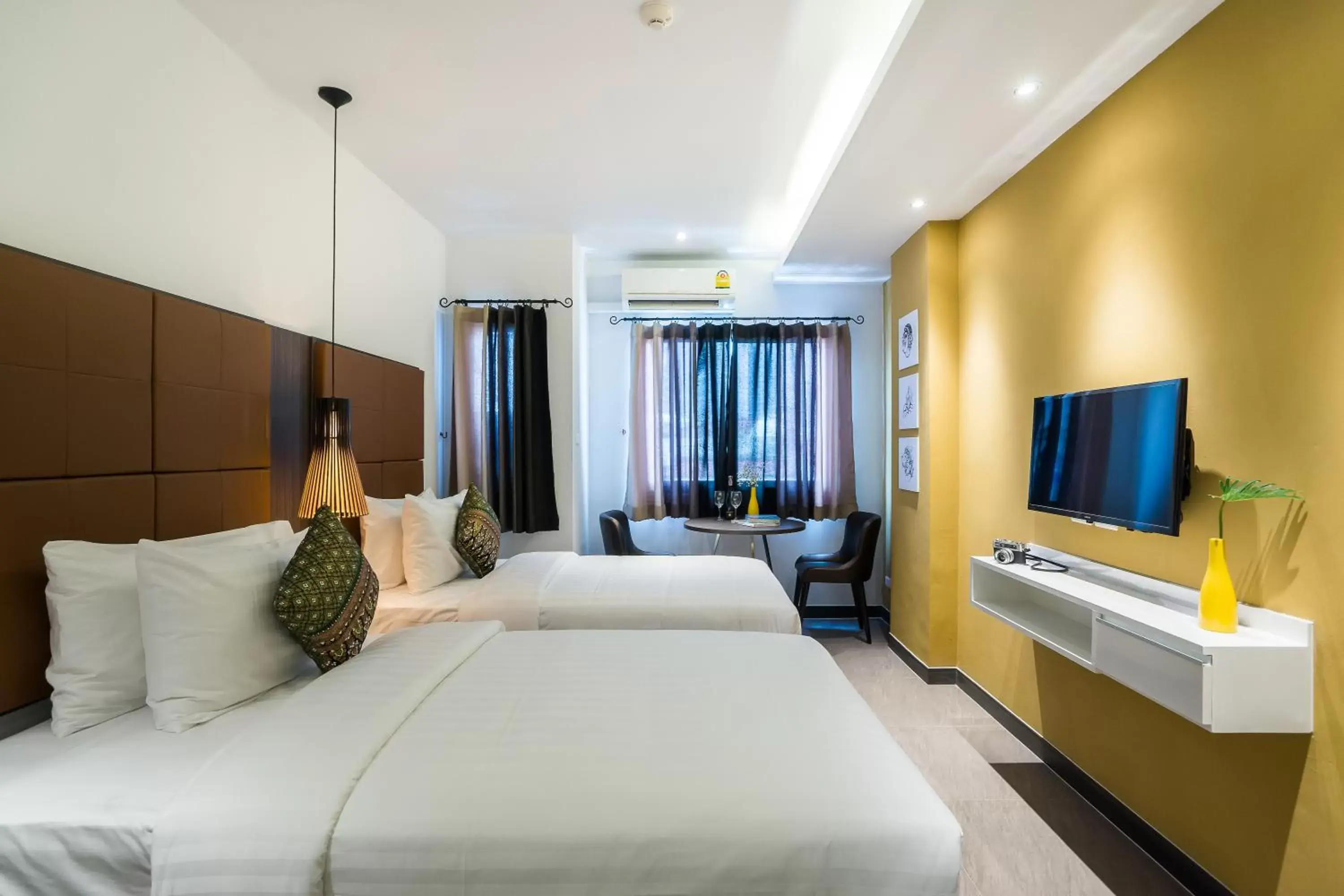 Bedroom, Bed in Aim House Bangkok No Parking