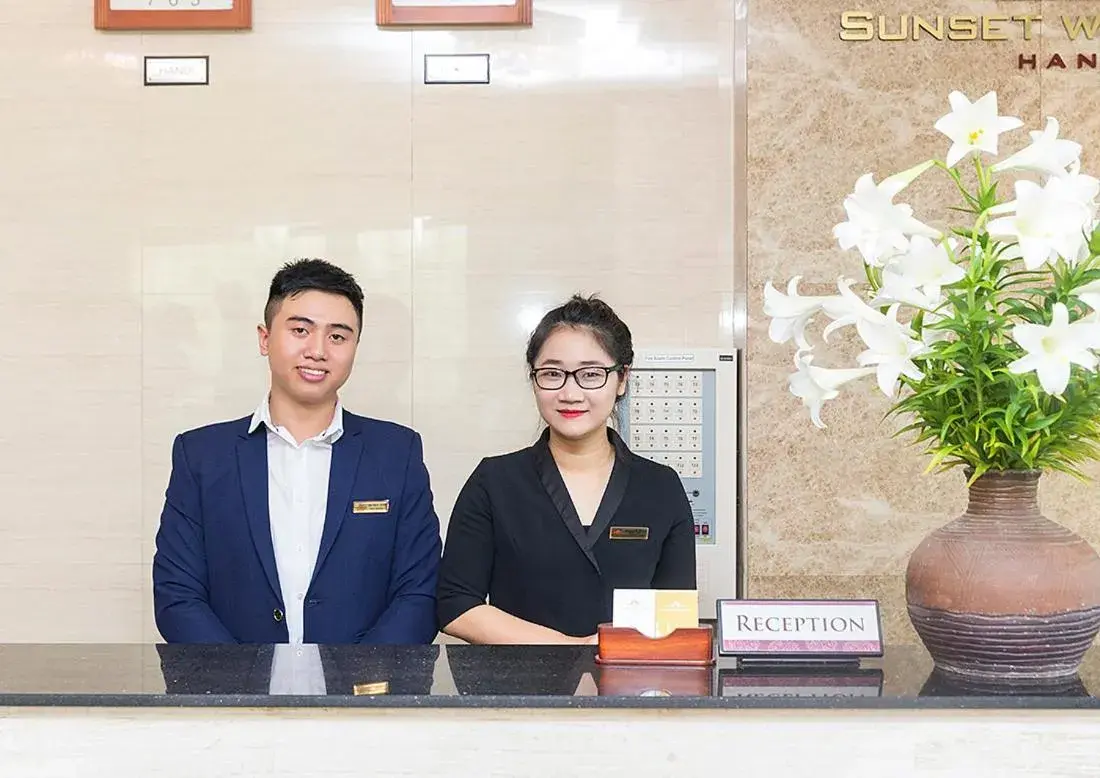 Lobby/Reception in Sunset Westlake Hanoi Hotel