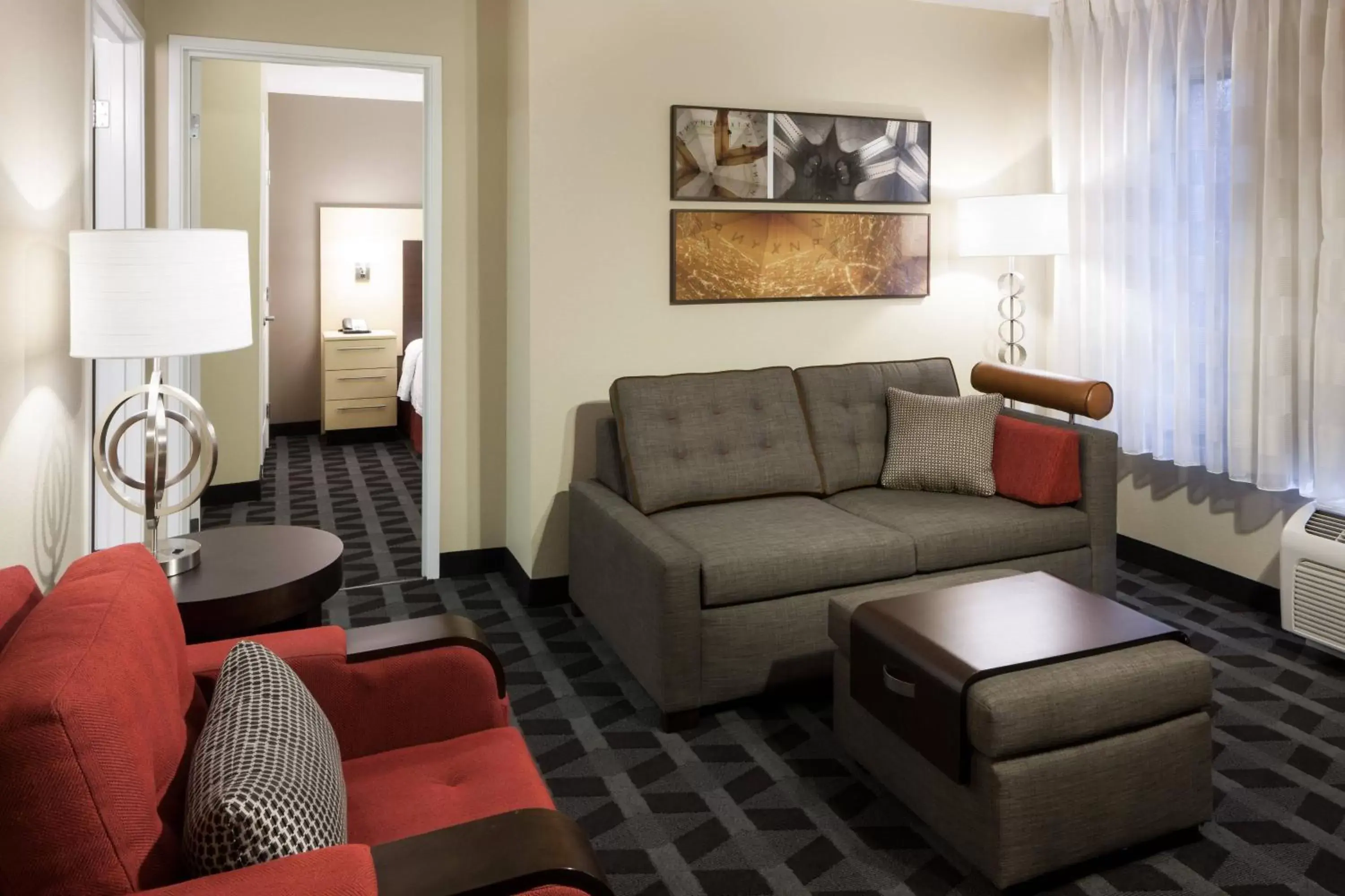 Bedroom, Seating Area in TownePlace Suites by Marriott Little Rock West