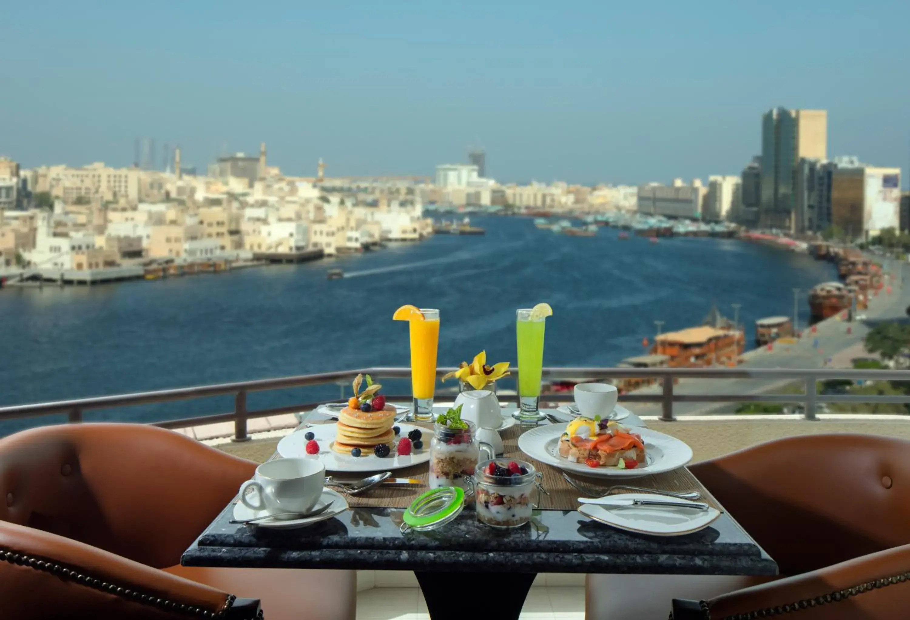 Balcony/Terrace in Radisson Blu Hotel, Dubai Deira Creek
