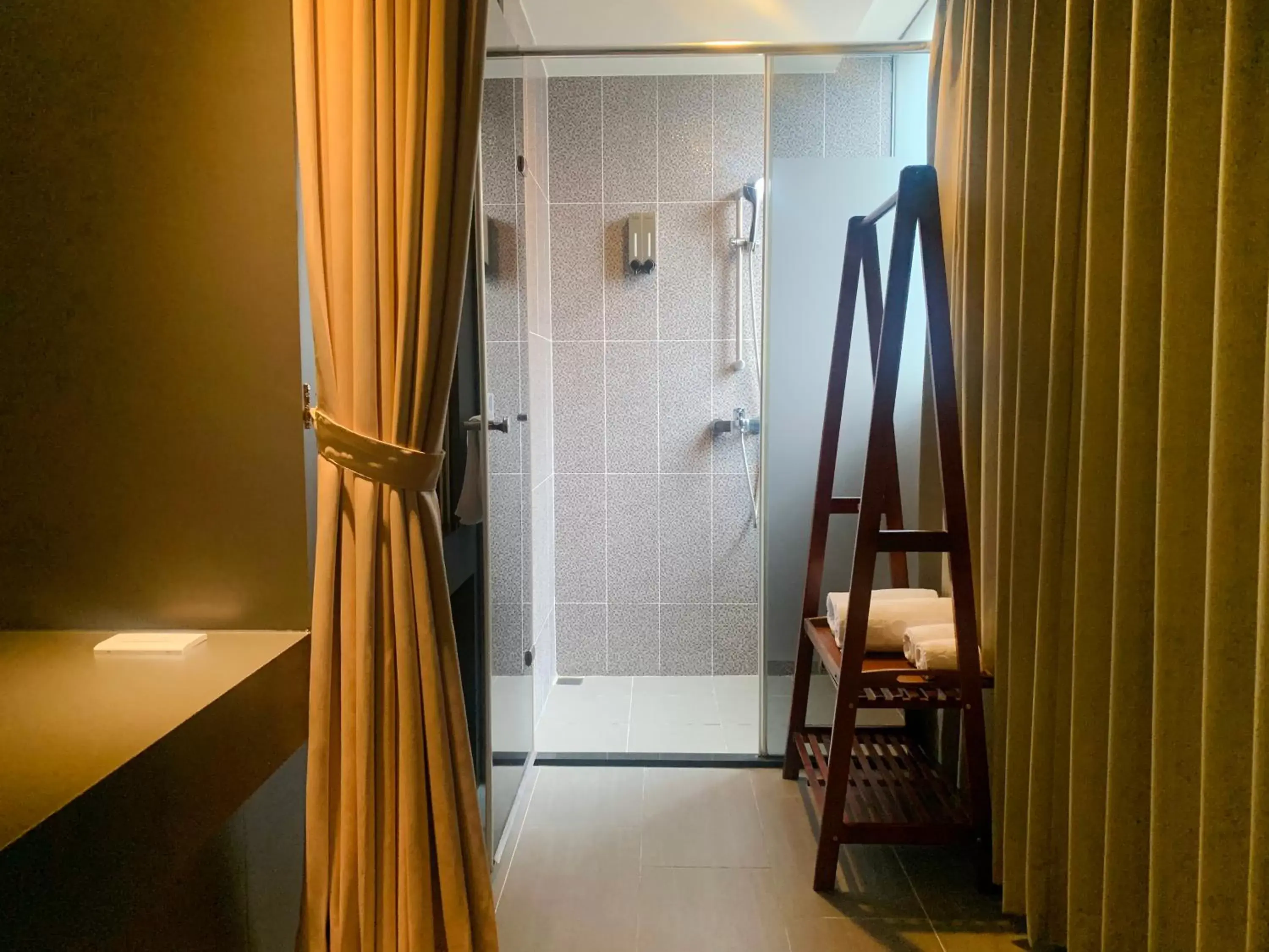 Shower in Wholesome Hotel