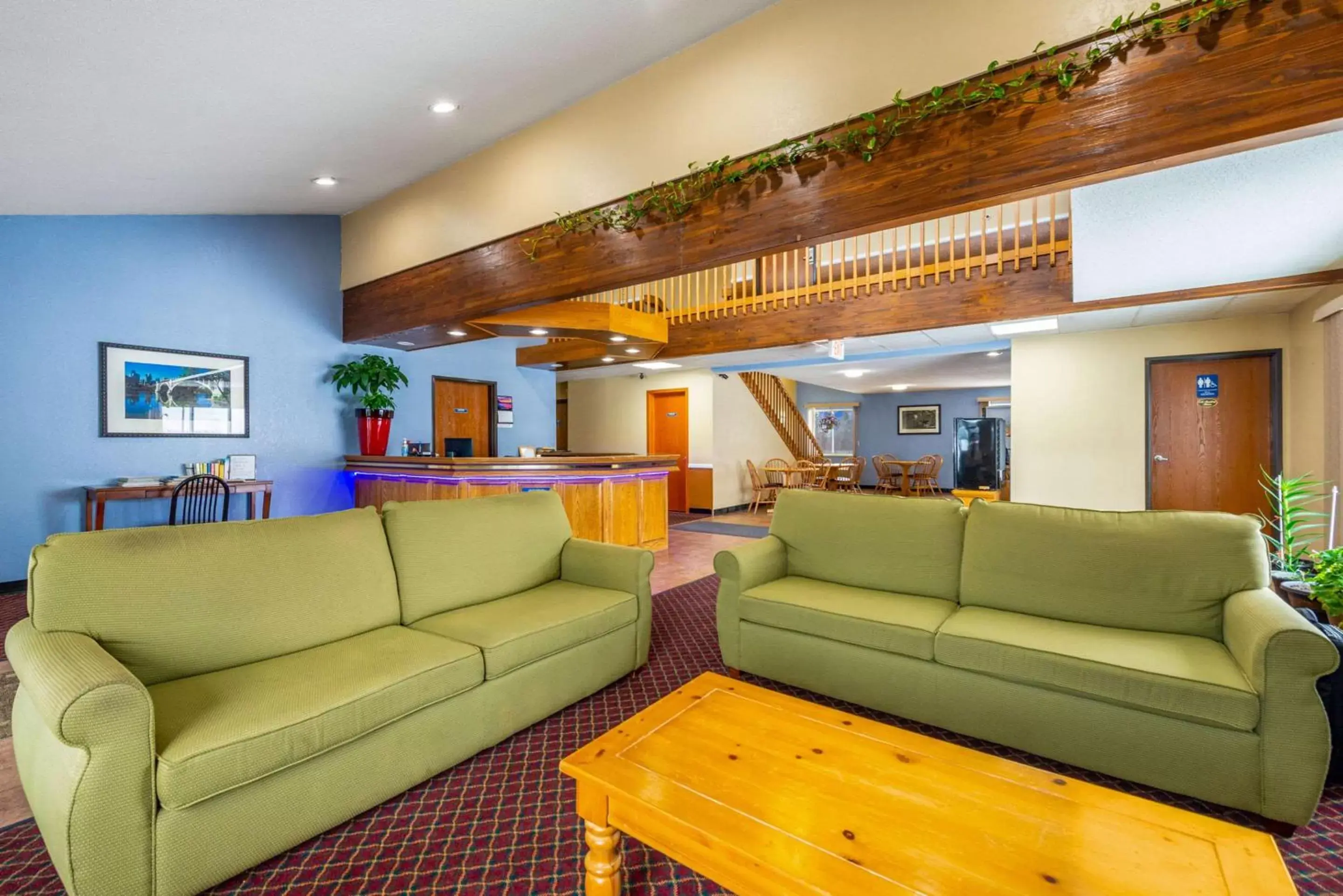 Lobby or reception in Rodeway Inn Milaca Lobby or reception in Rodeway Inn Milaca