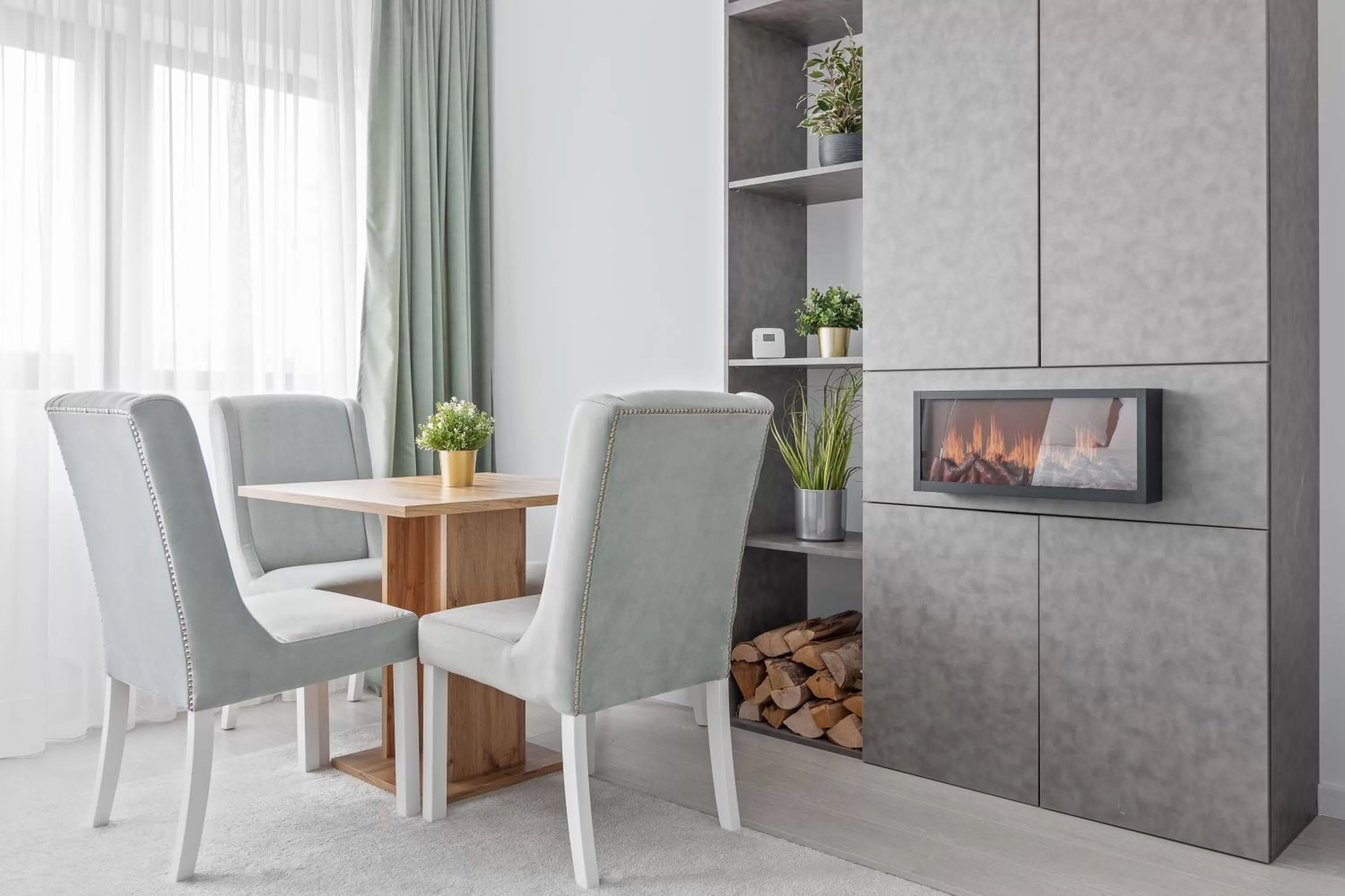 Seating area in Prima by the River