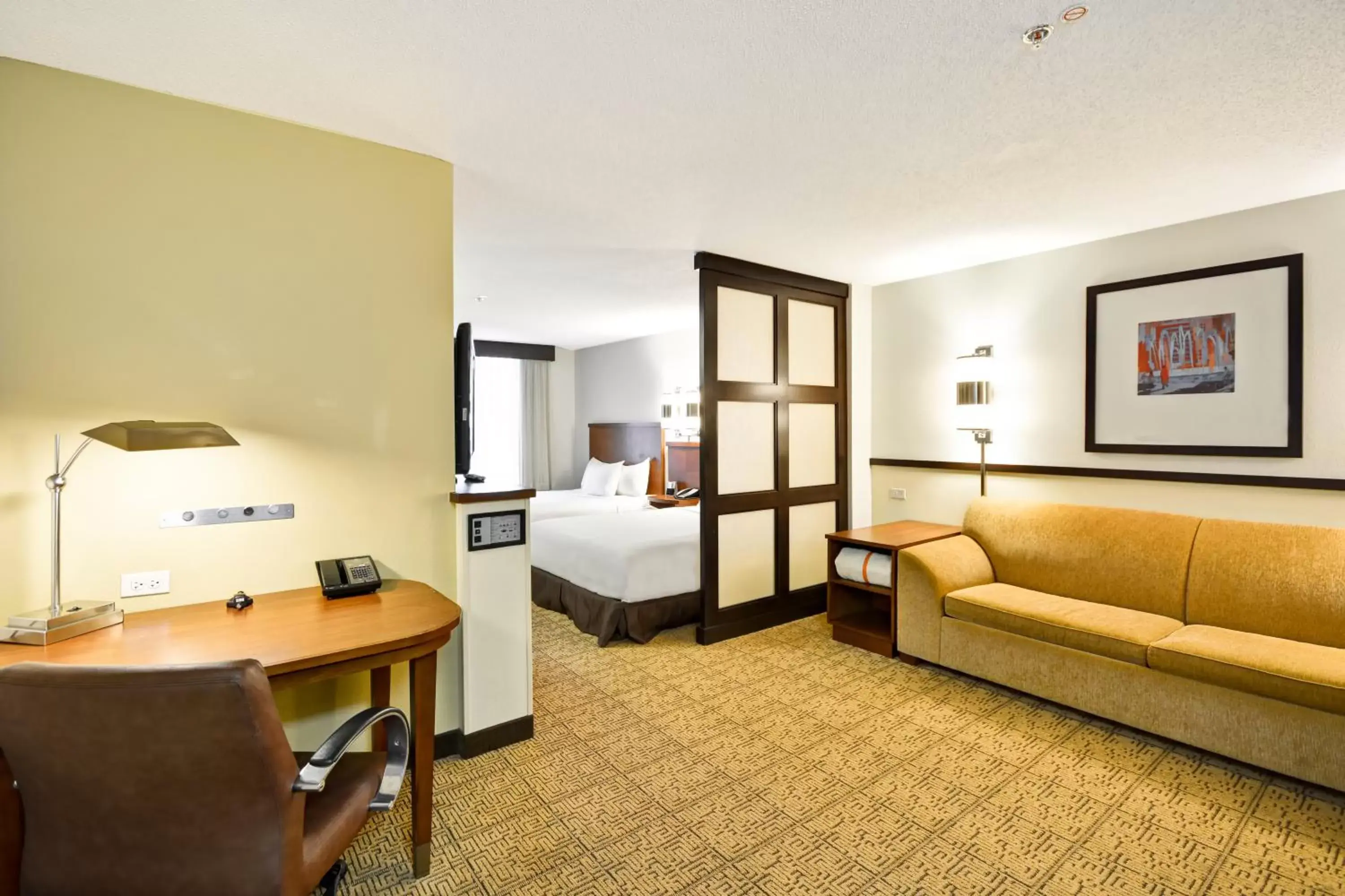 Queen Room with Two Queen Beds, Sofa Bed and Accessible Tub in Hyatt Place Chicago/Naperville/Warrenville