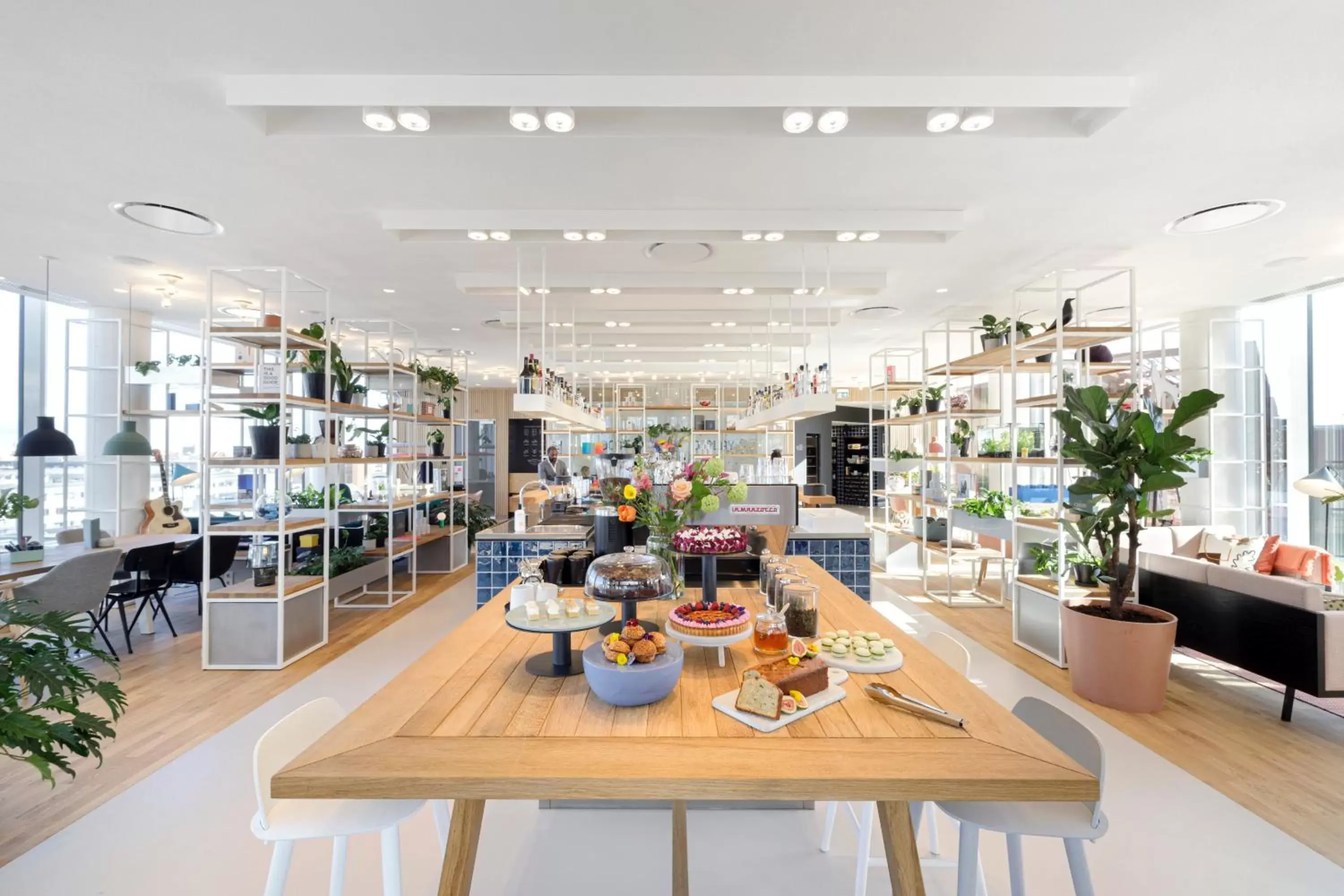 Lobby or reception in Zoku Copenhagen Lobby or reception in Zoku Copenhagen