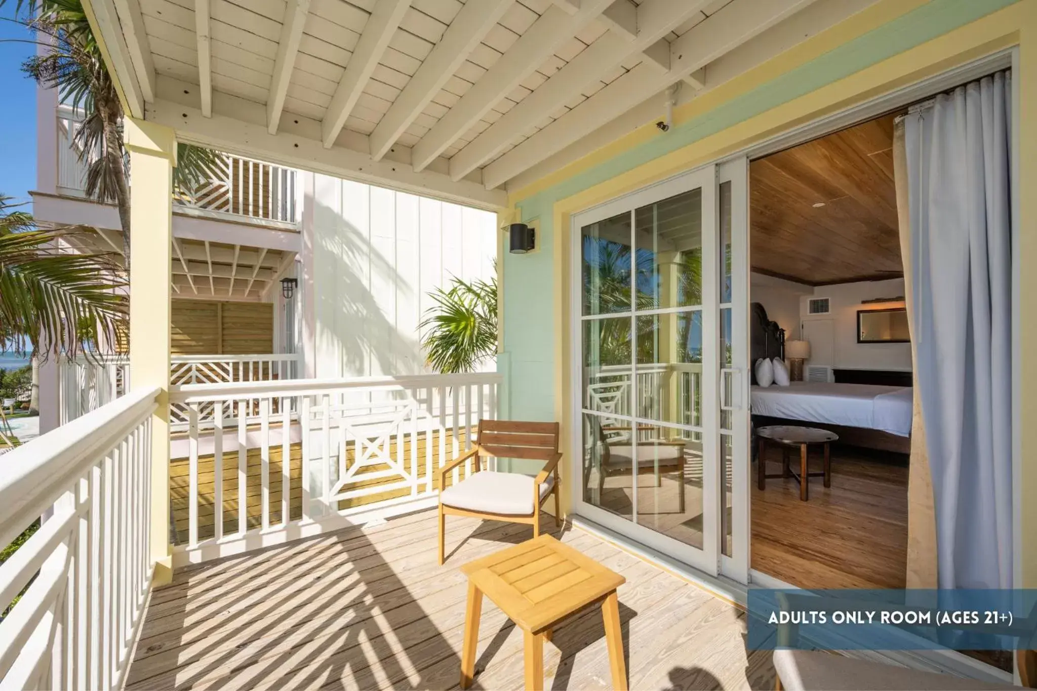 Balcony/Terrace in Grassy Flats Resort & Beach Club