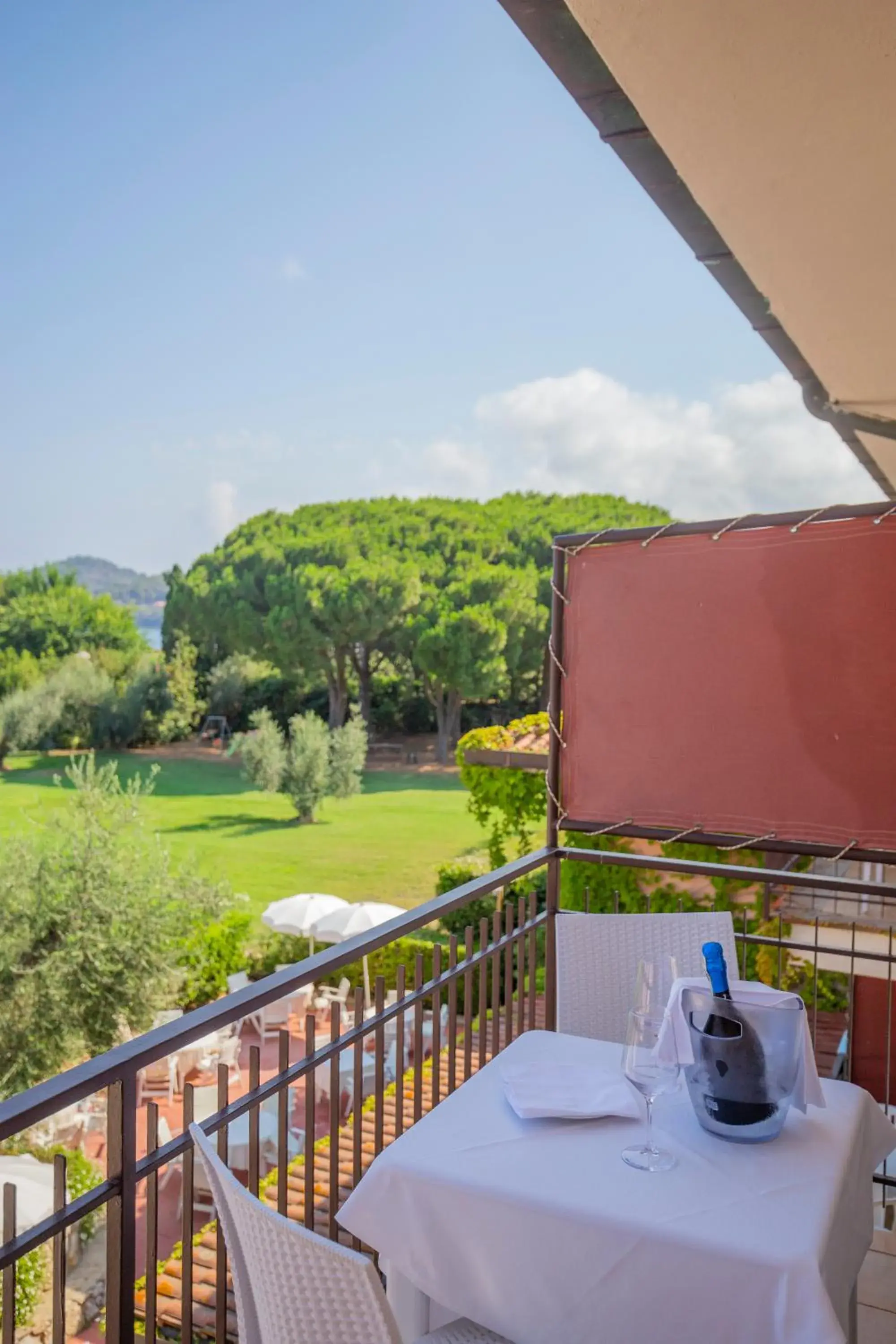 Balcony/Terrace in Hotel Fabricia