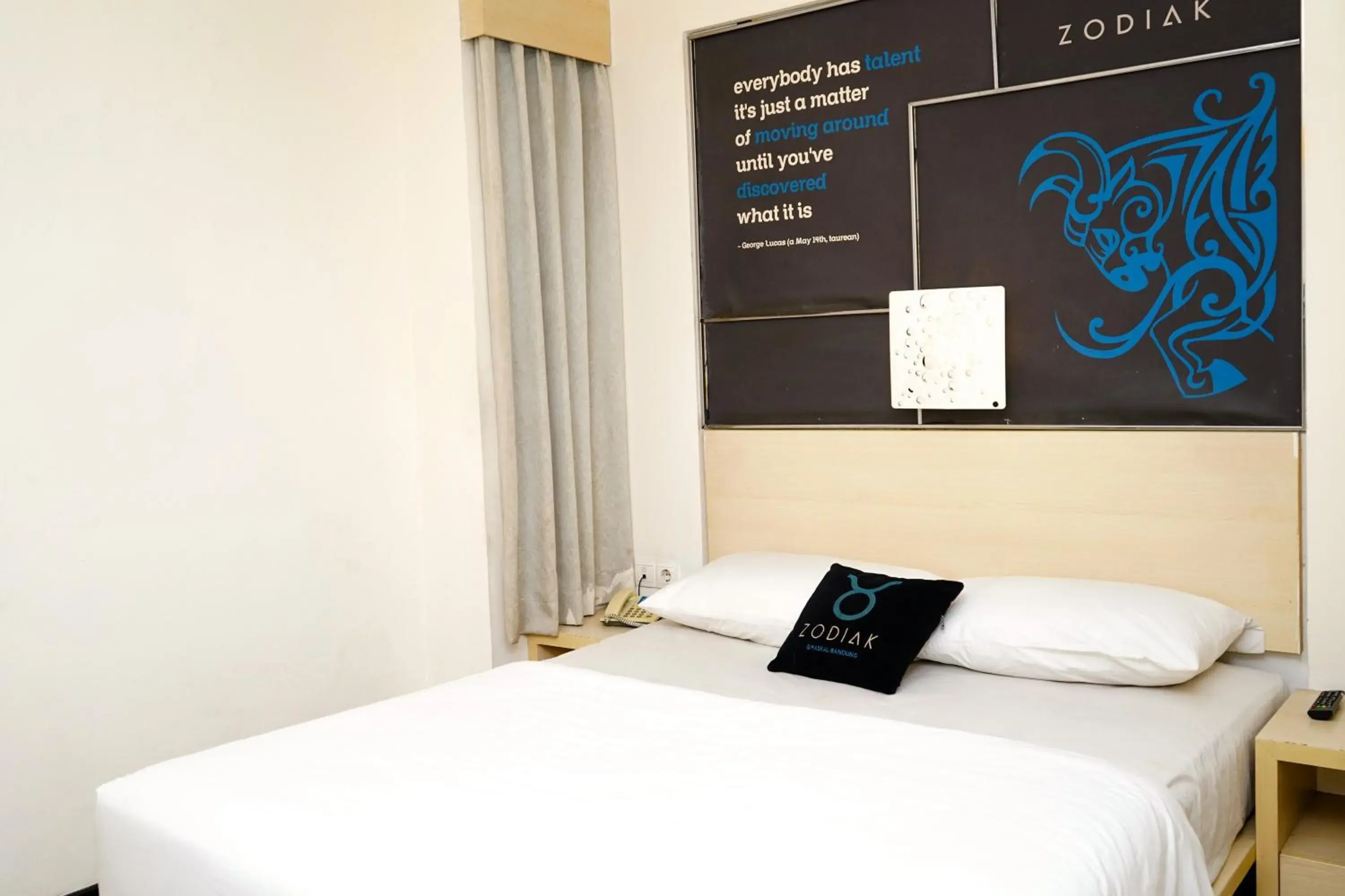 Bed in Zodiak Paskal by KAGUM Hotels